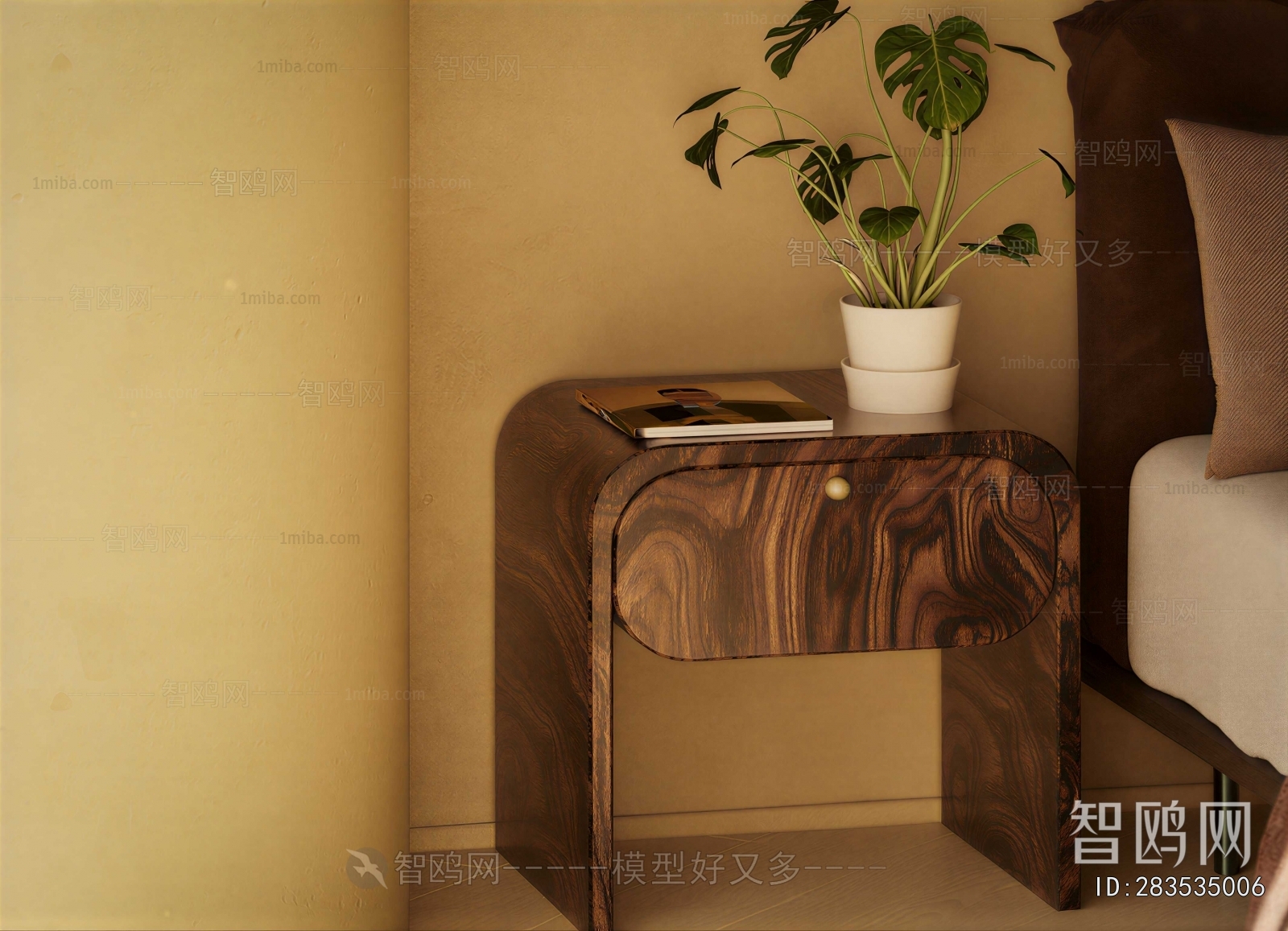Modern Bedside Cupboard