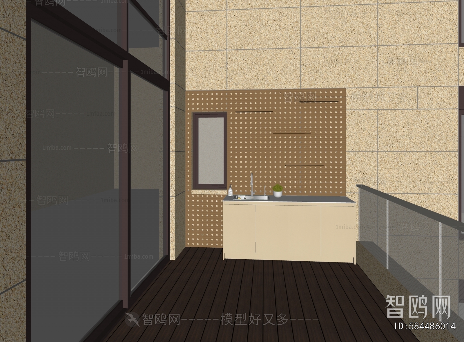 Modern Leisure Balcony