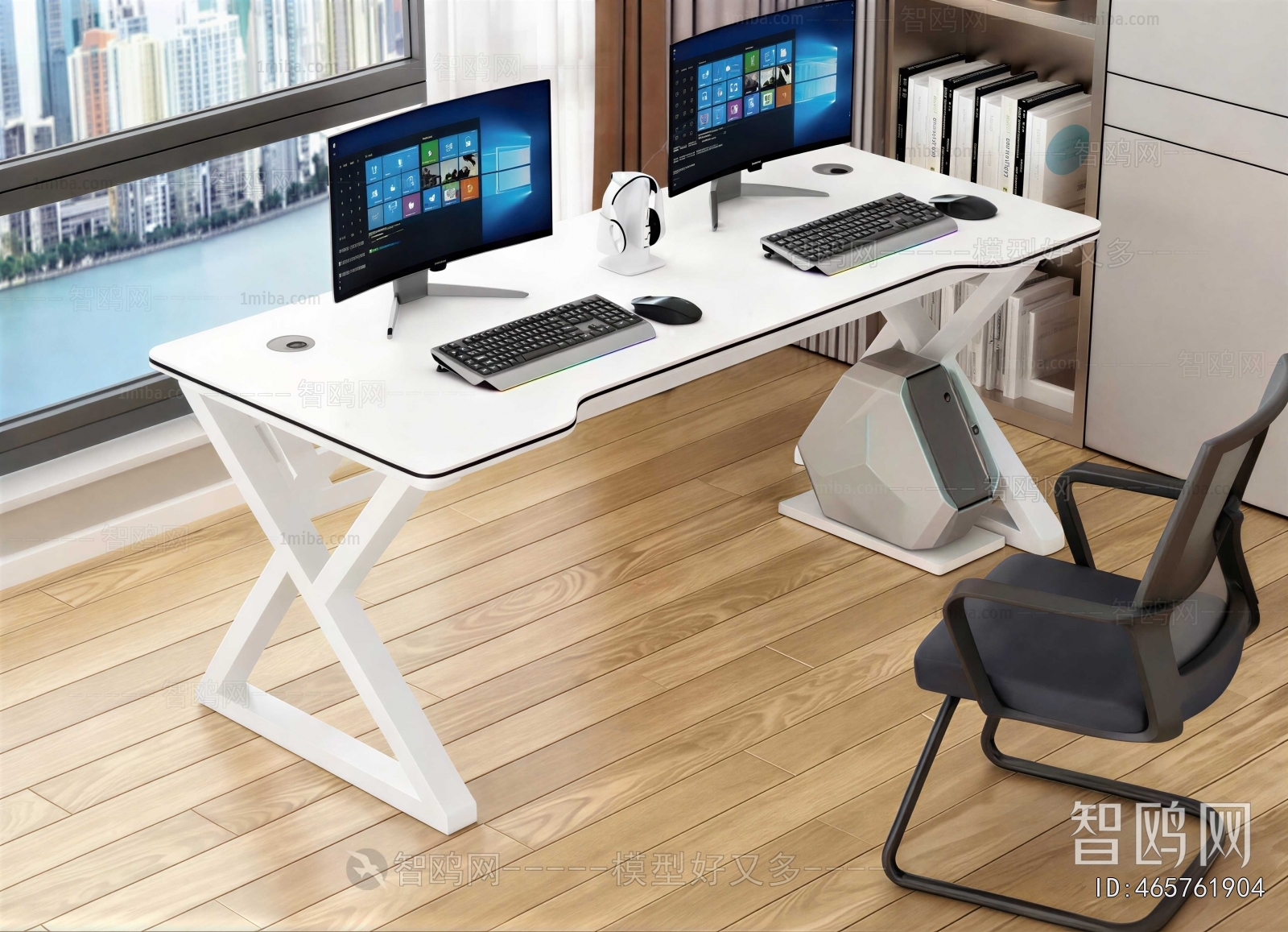 Modern Computer Desk And Chair