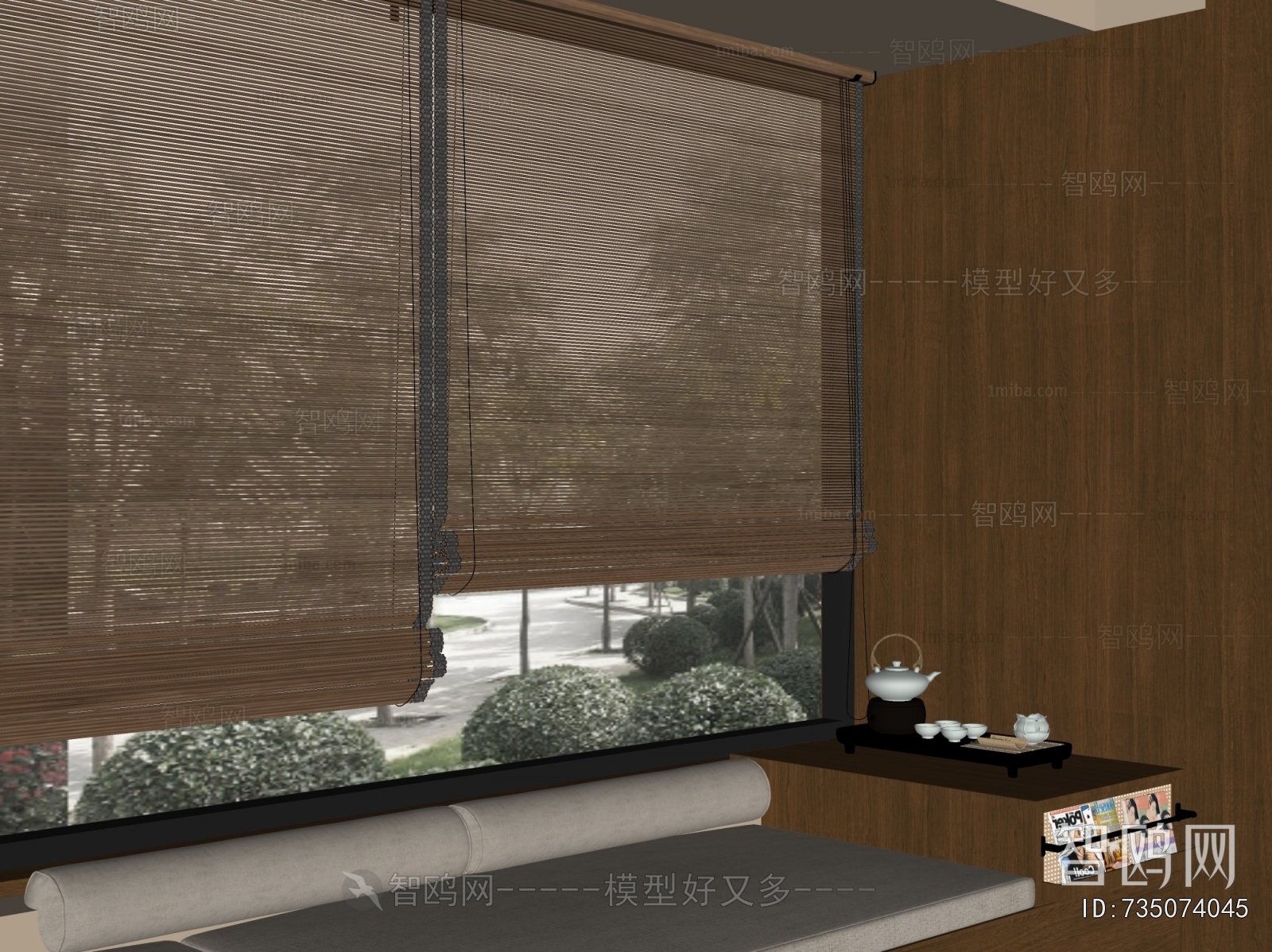 Wabi-sabi Style Roller Shutters