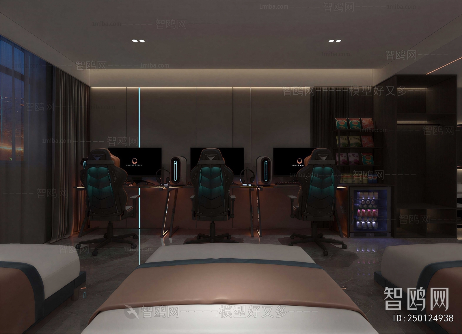 Modern Guest Room
