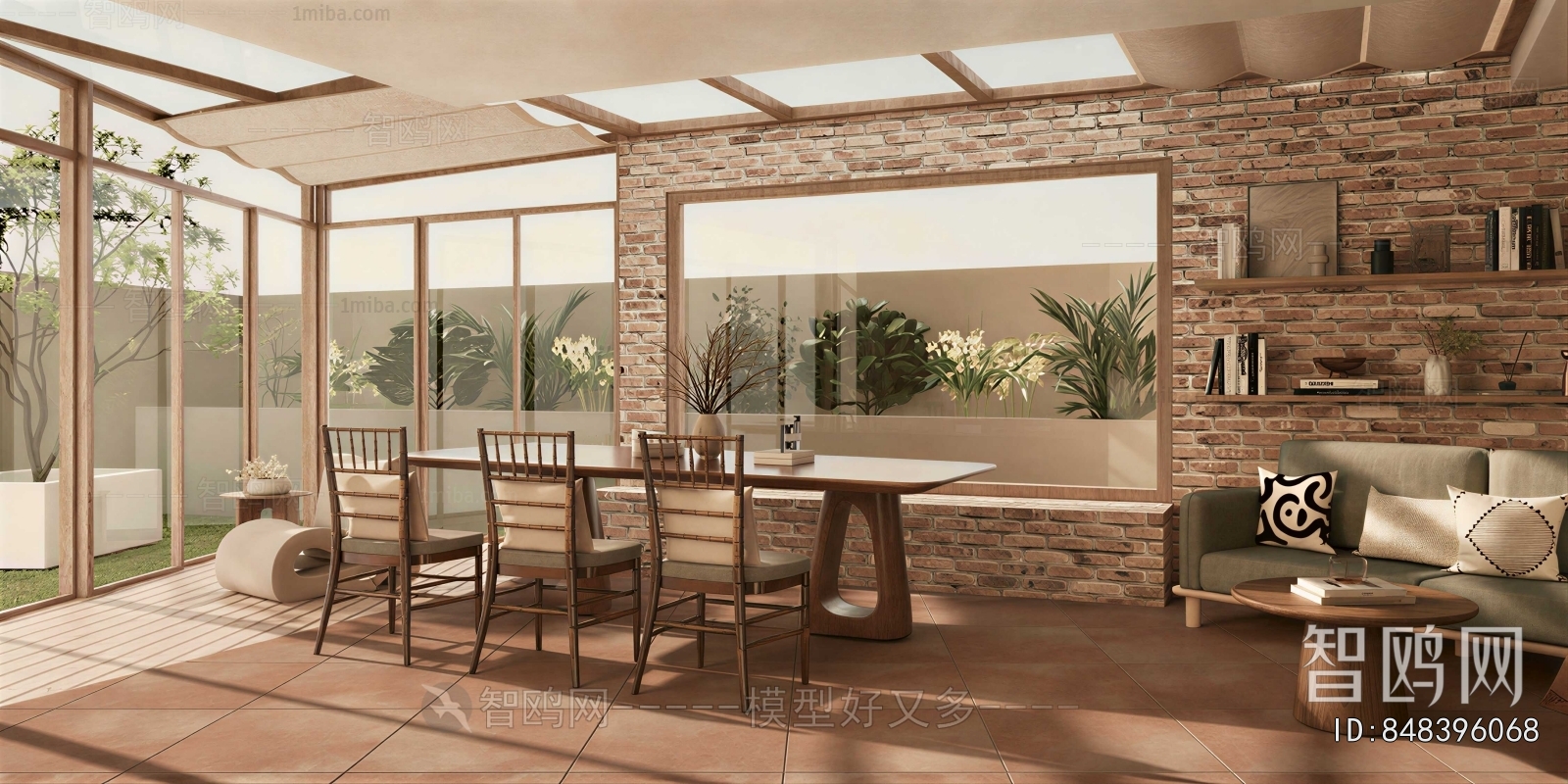 Modern Glass Sun Room