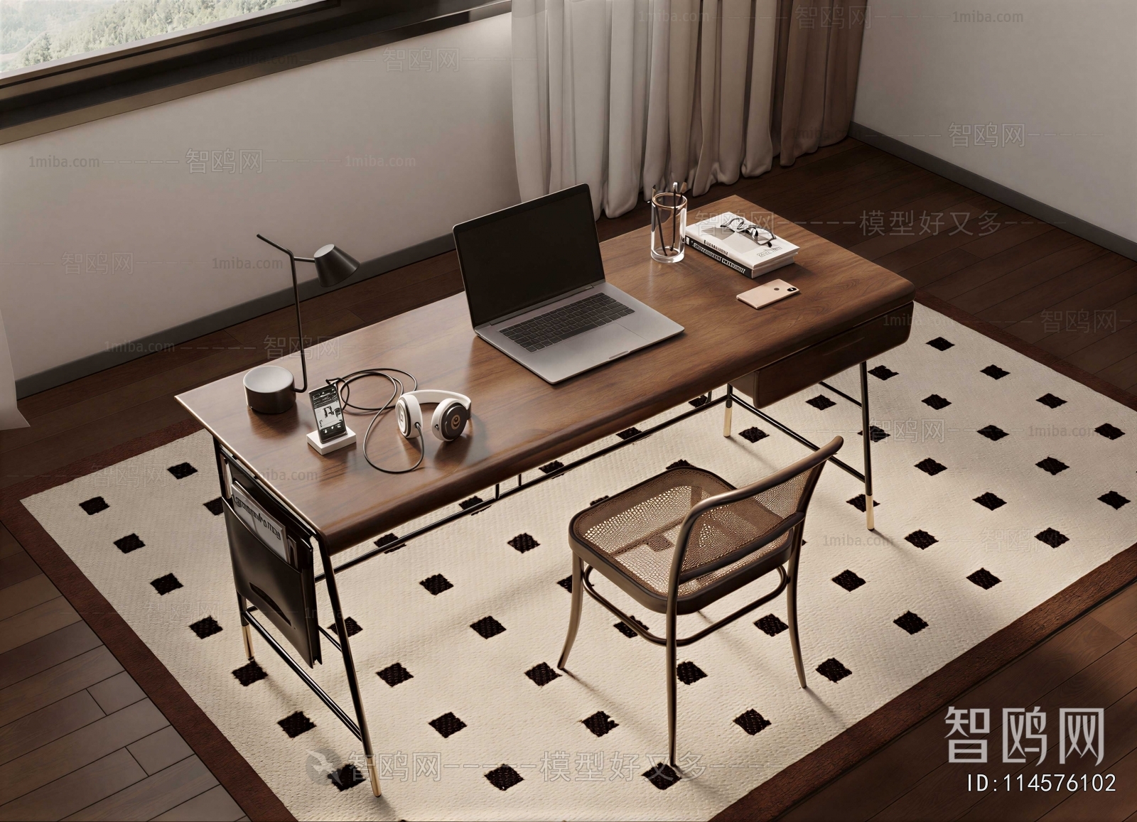 Modern Computer Desk And Chair