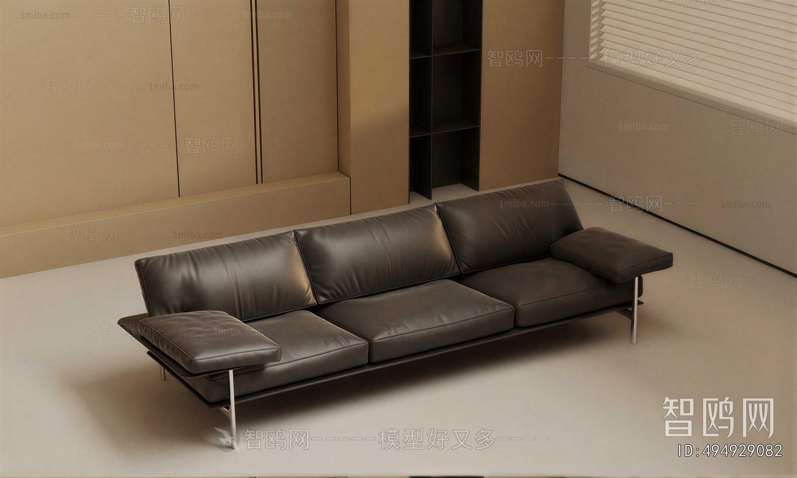 Modern Three-seat Sofa