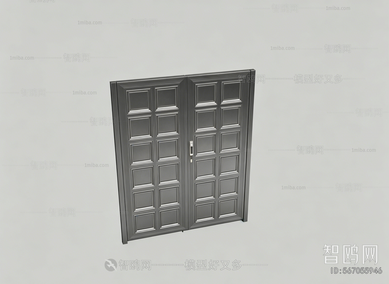 Modern Double Door