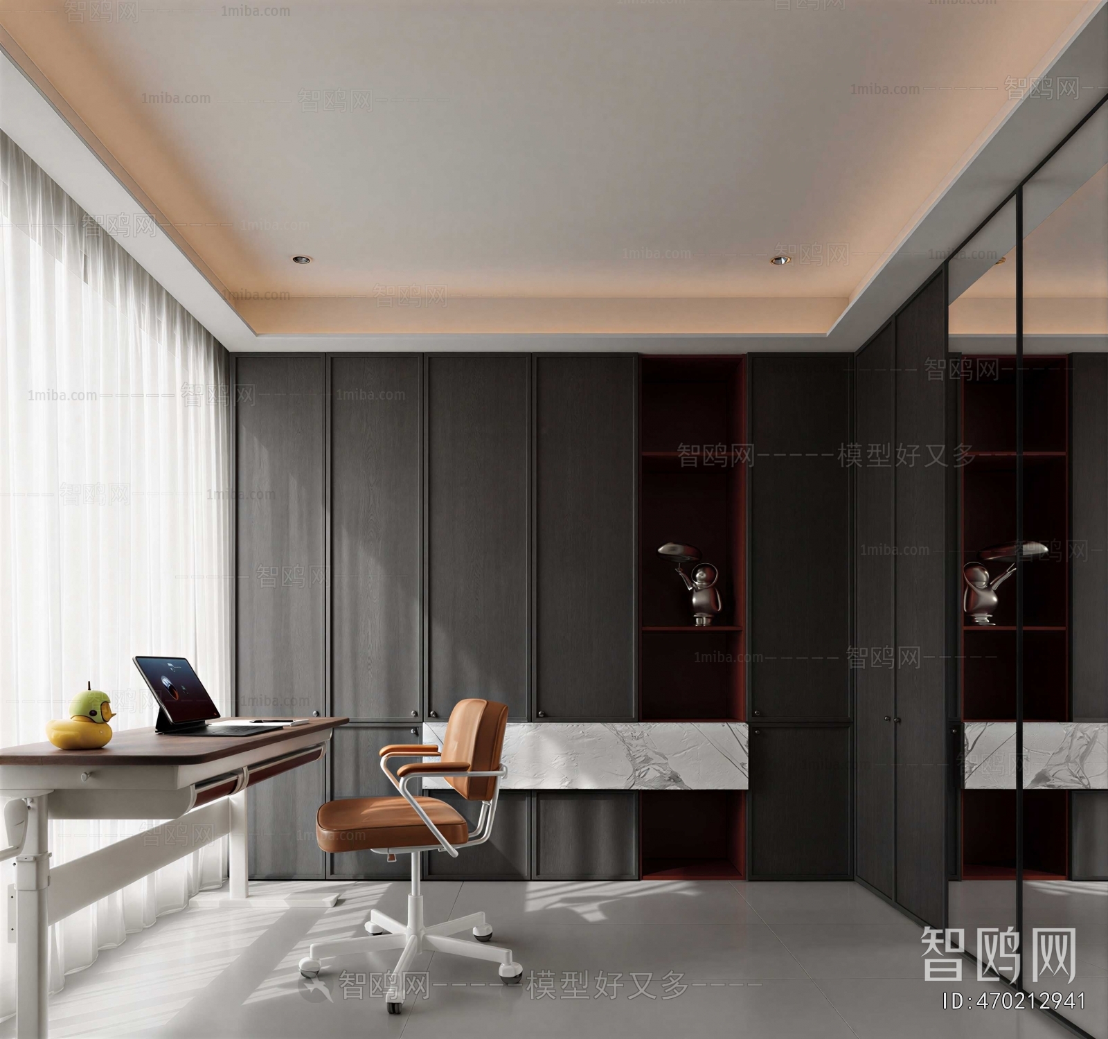 Modern Clothes Storage Area