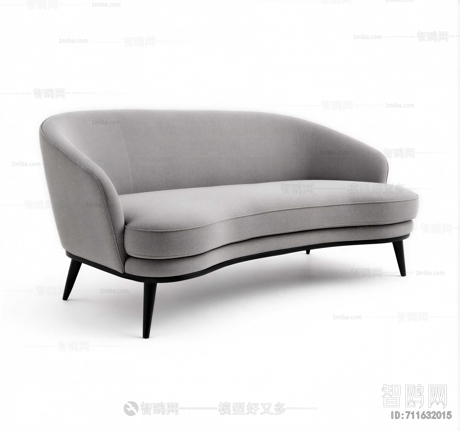 Modern Curved Sofa