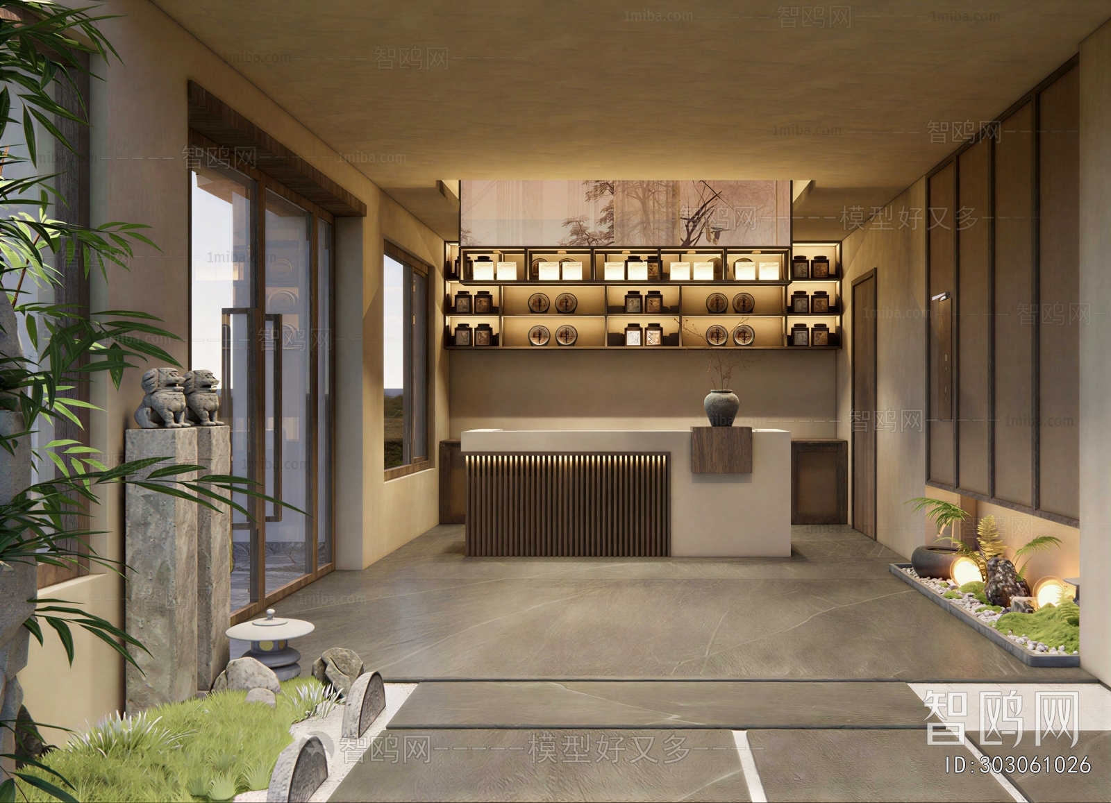 New Chinese Style Teahouse Tea House
