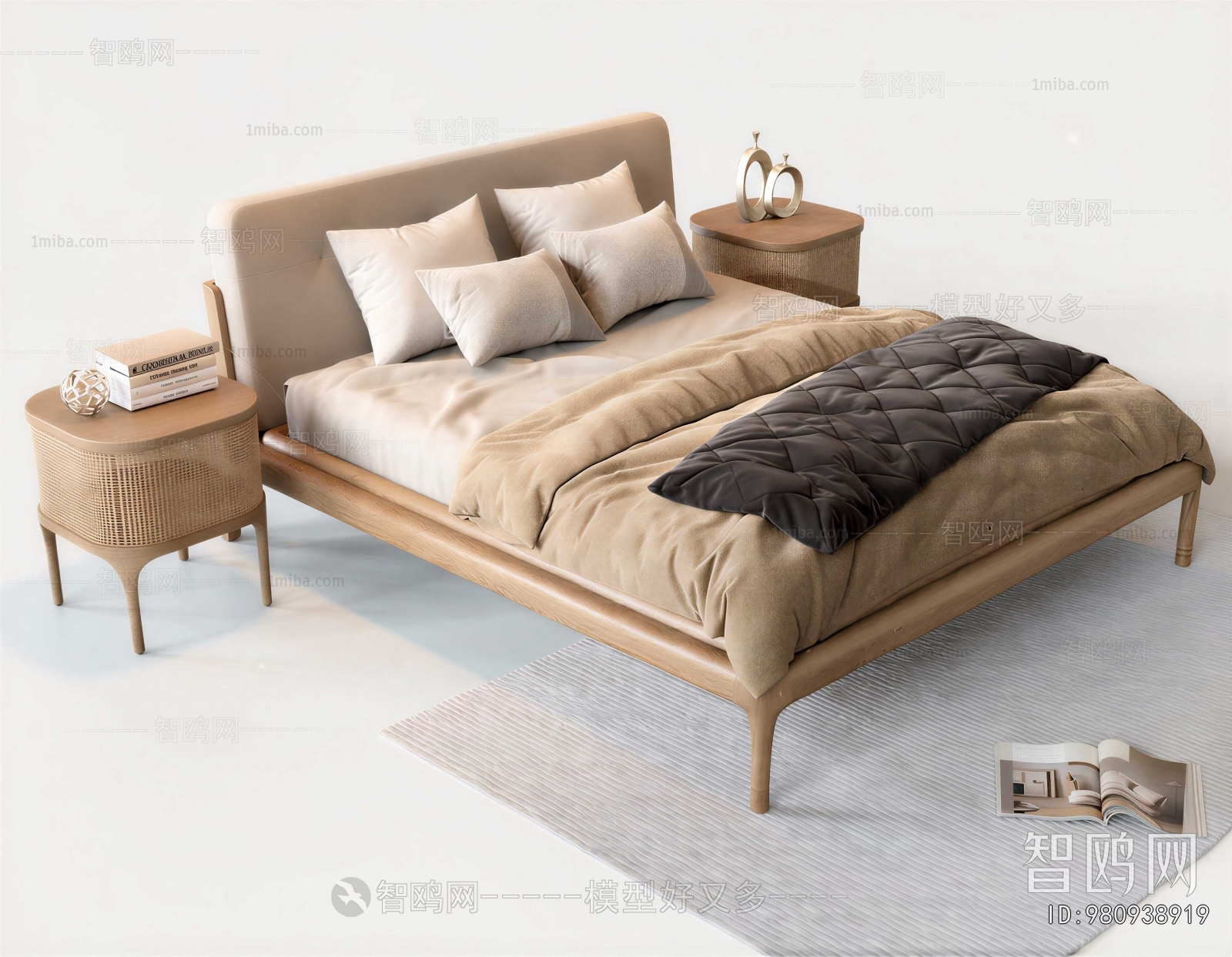 Modern Double Bed