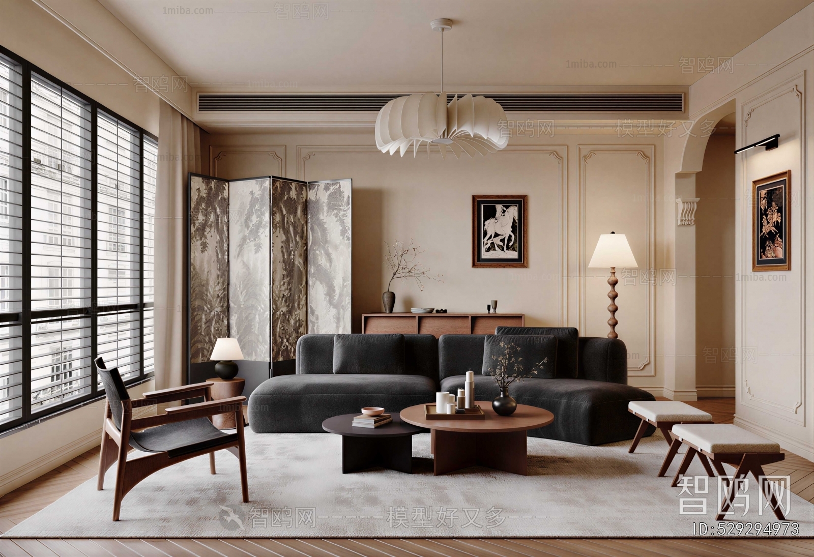 French Style A Living Room