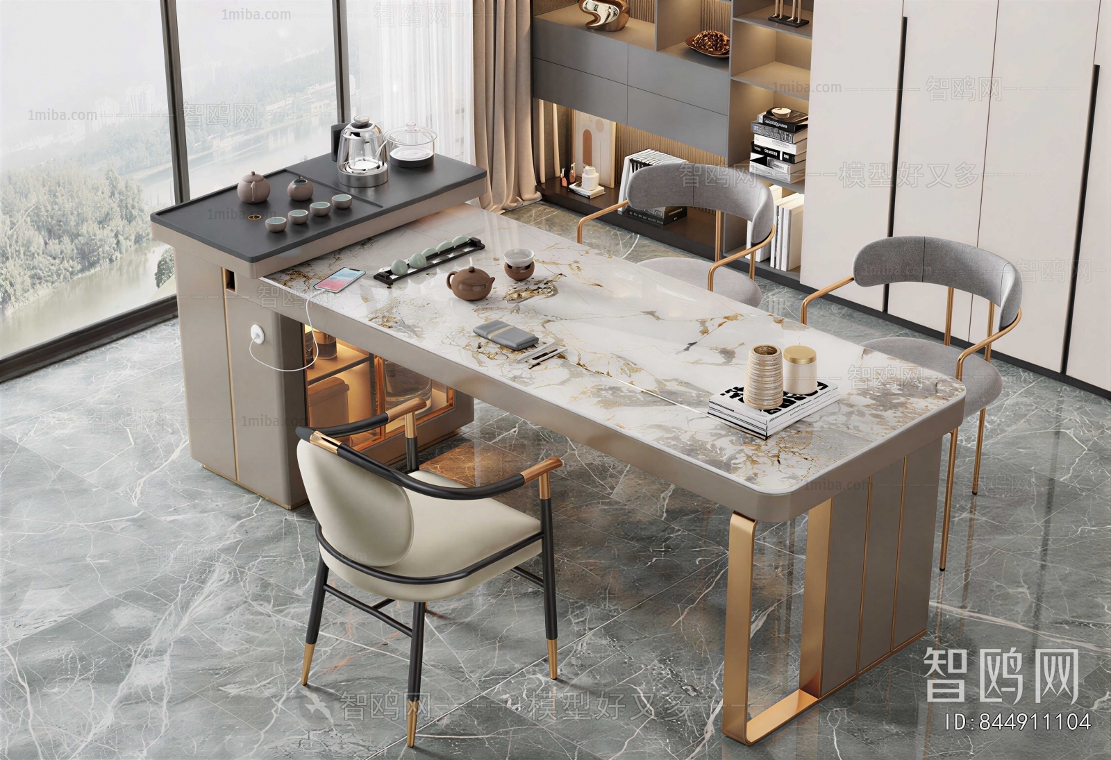 Modern Tea Tables And Chairs