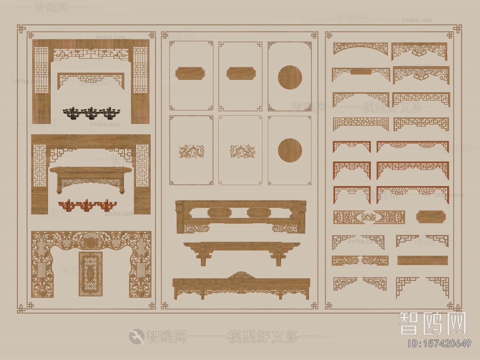Chinese Style Carving