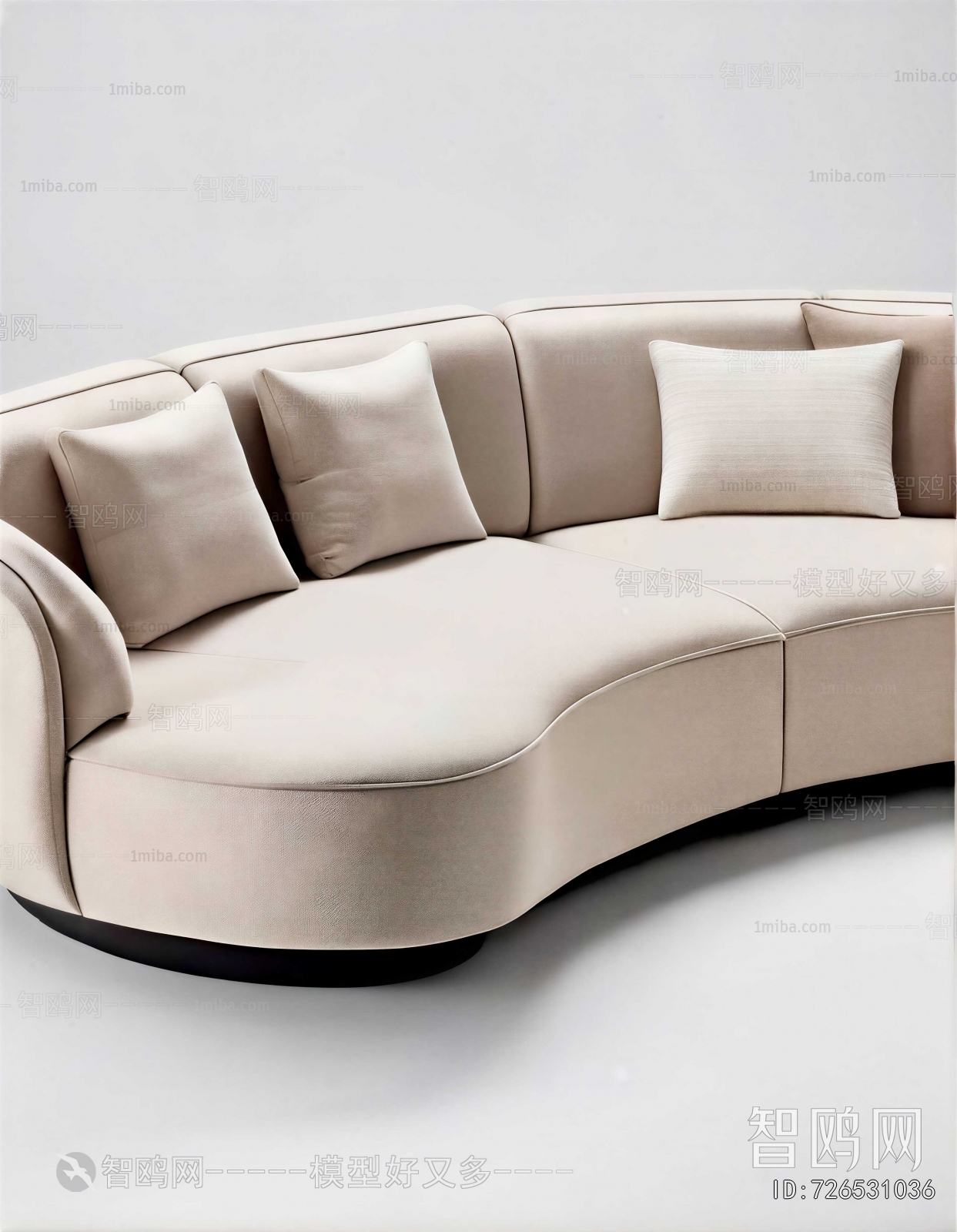 Modern Curved Sofa