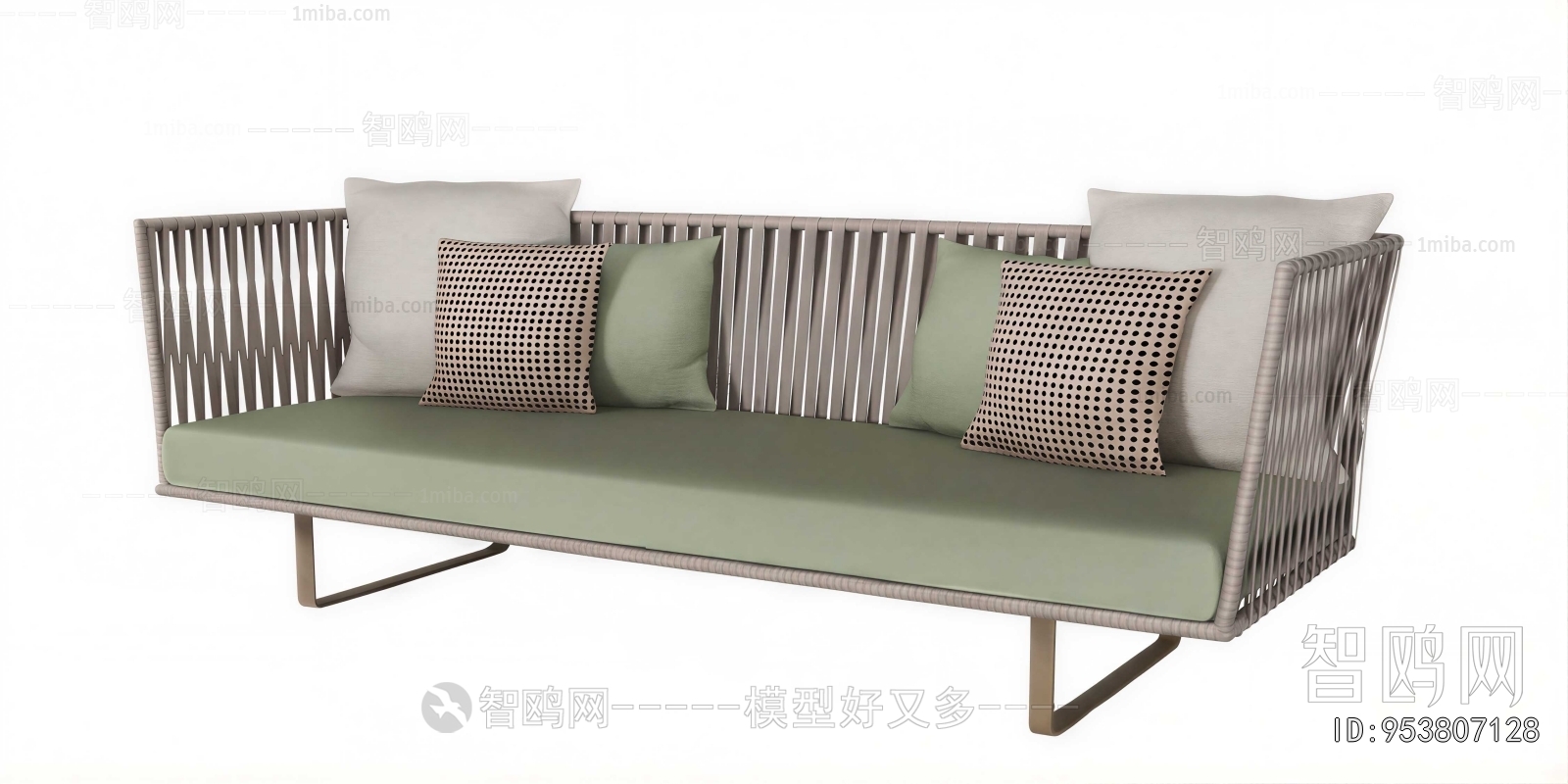 Modern Multi Person Sofa