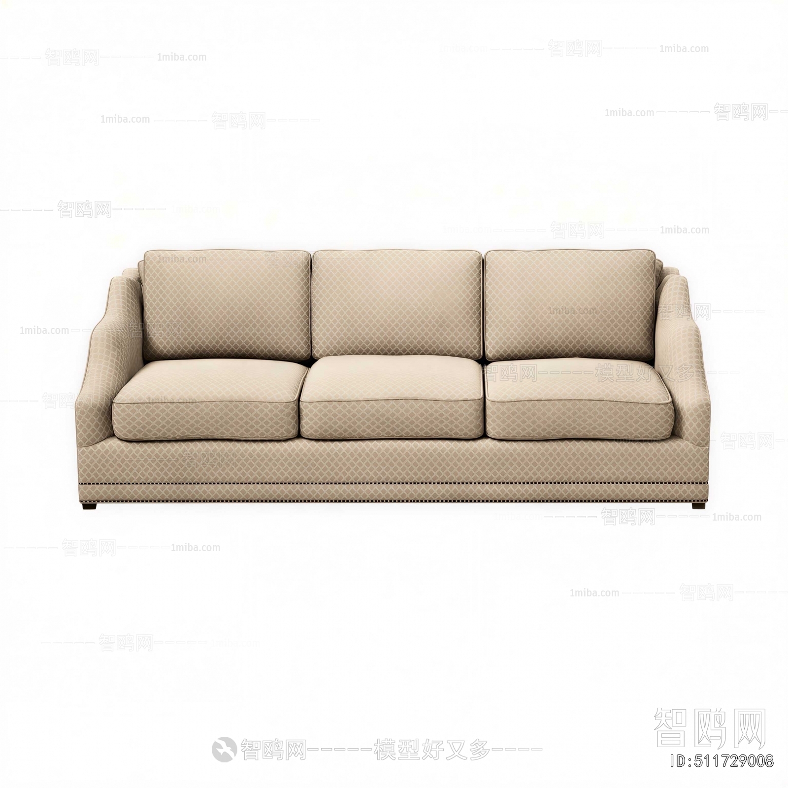 Modern Three-seat Sofa