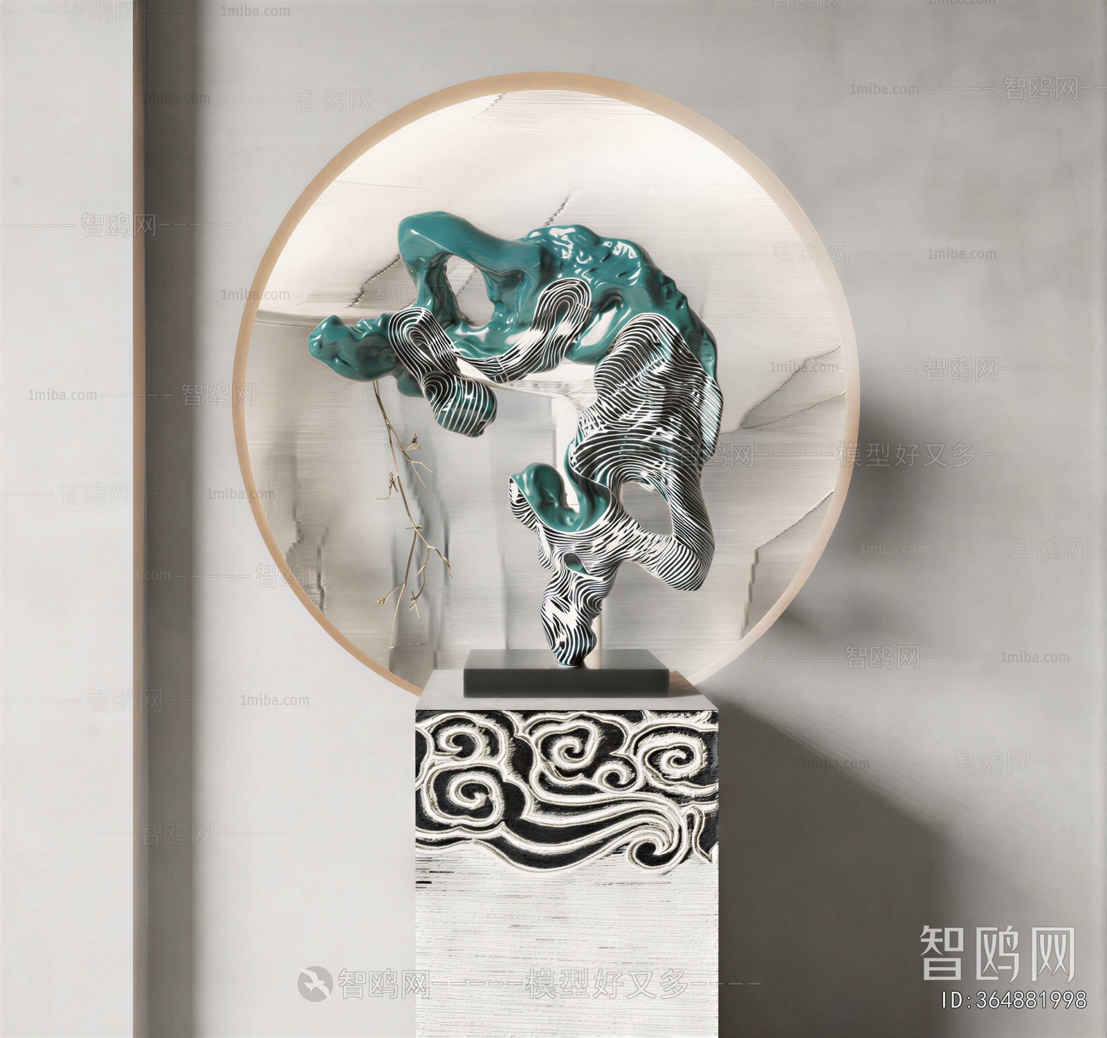 New Chinese Style Sculpture