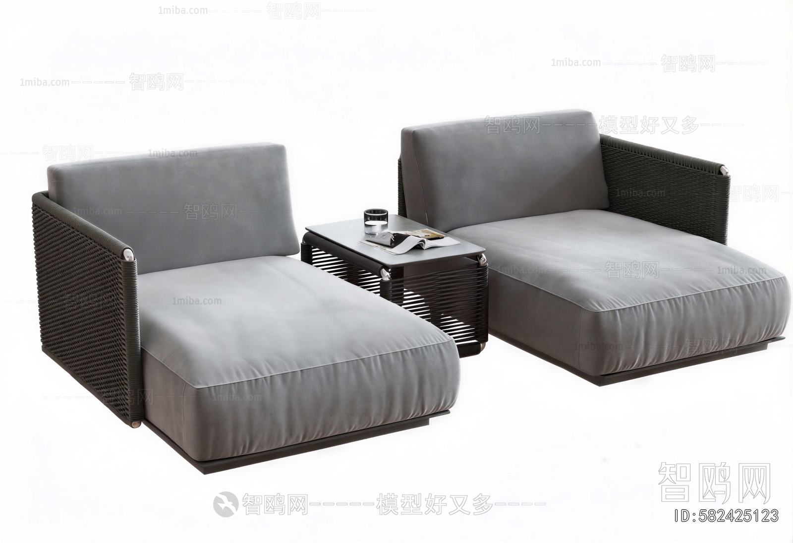 Modern Outdoor Sofa