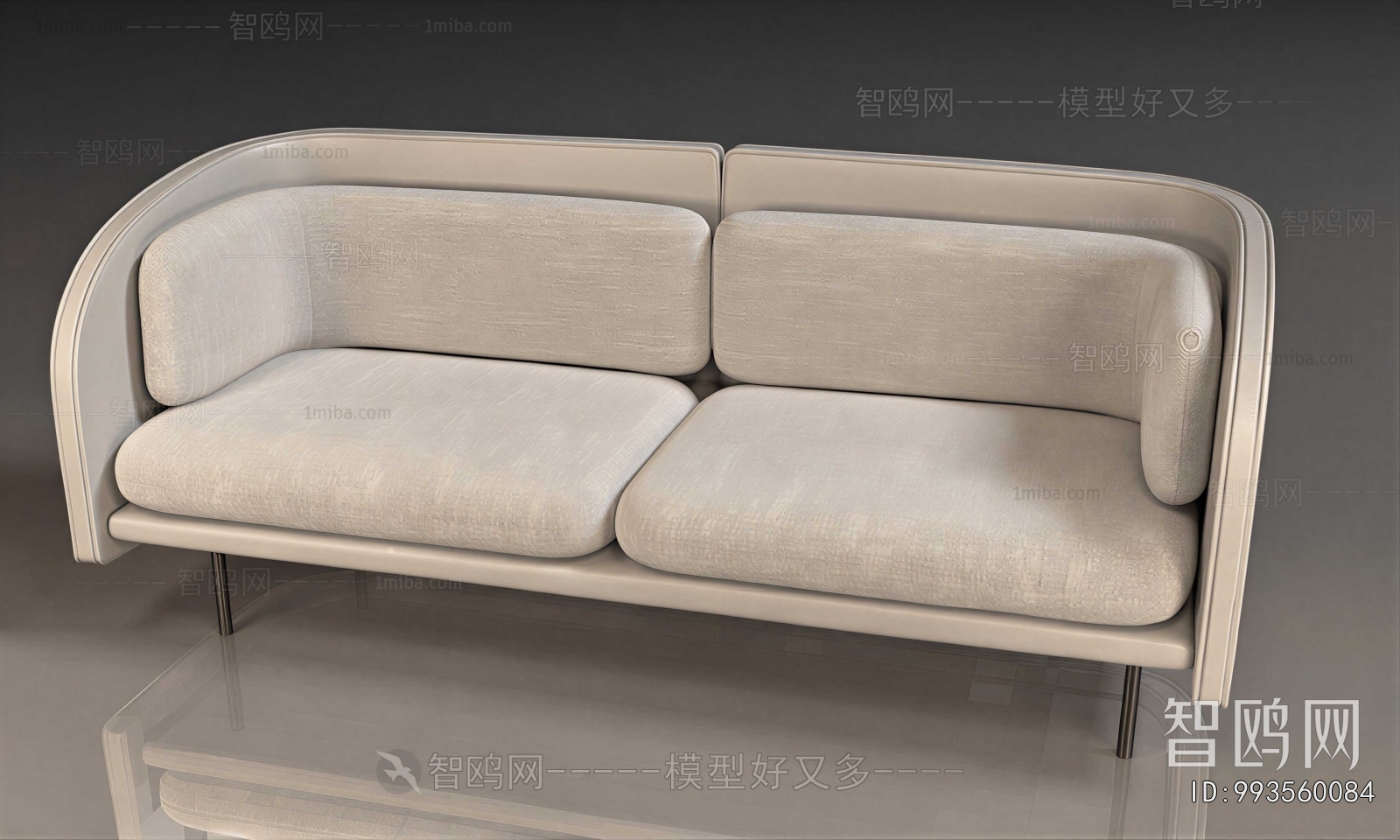 Nordic Style A Sofa For Two