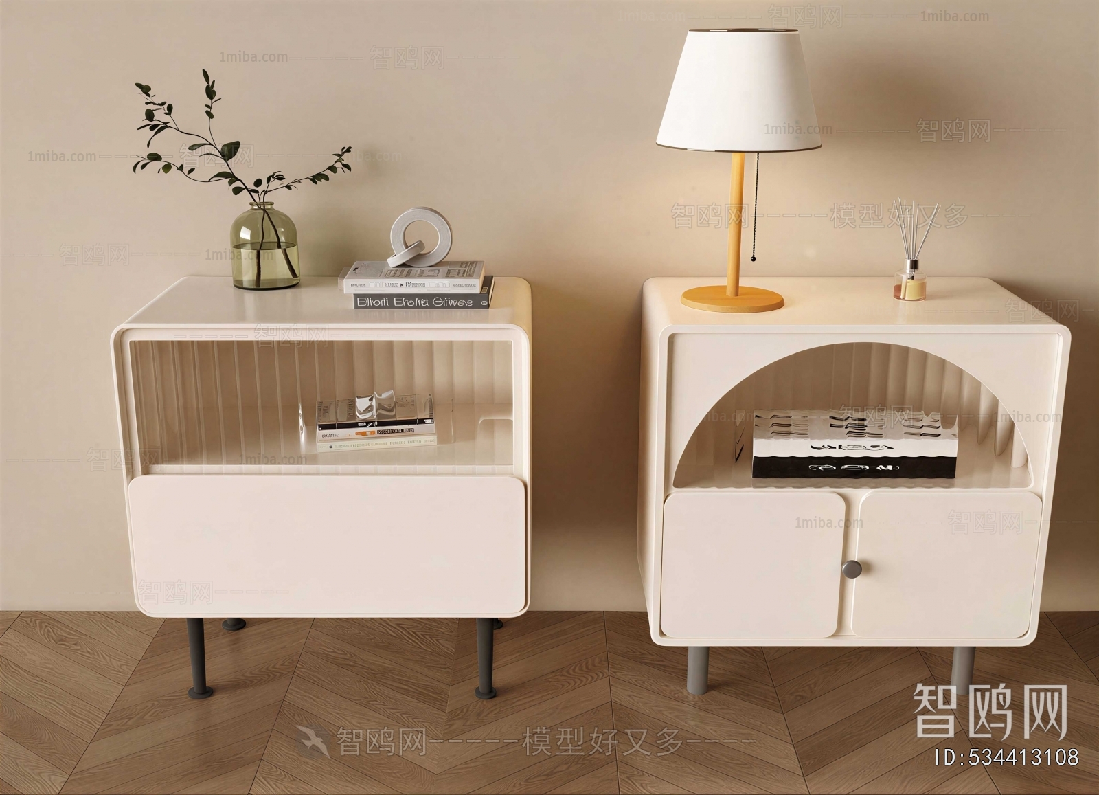 Modern Bedside Cupboard