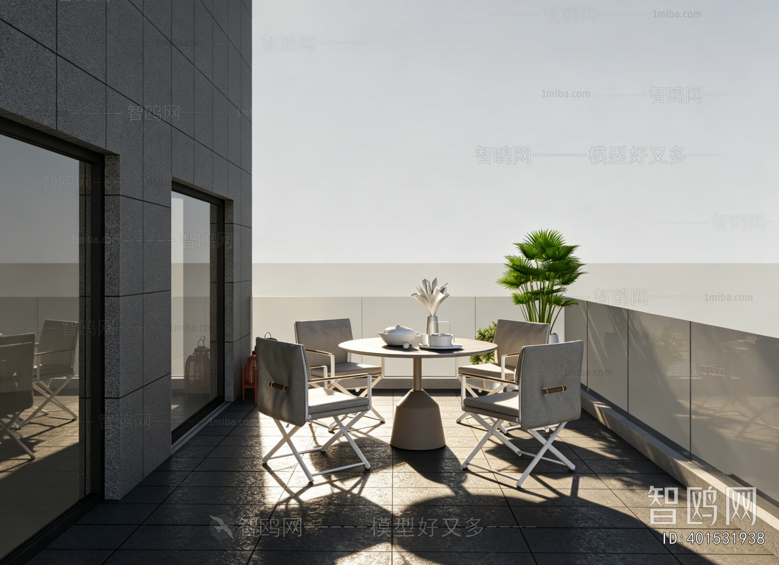 Modern Leisure Balcony