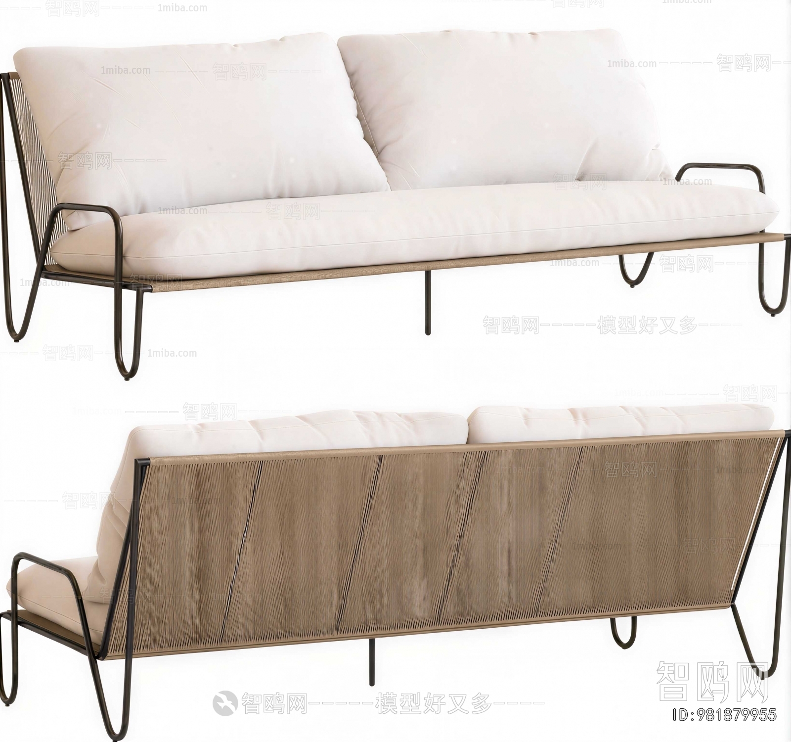 Modern Outdoor Sofa