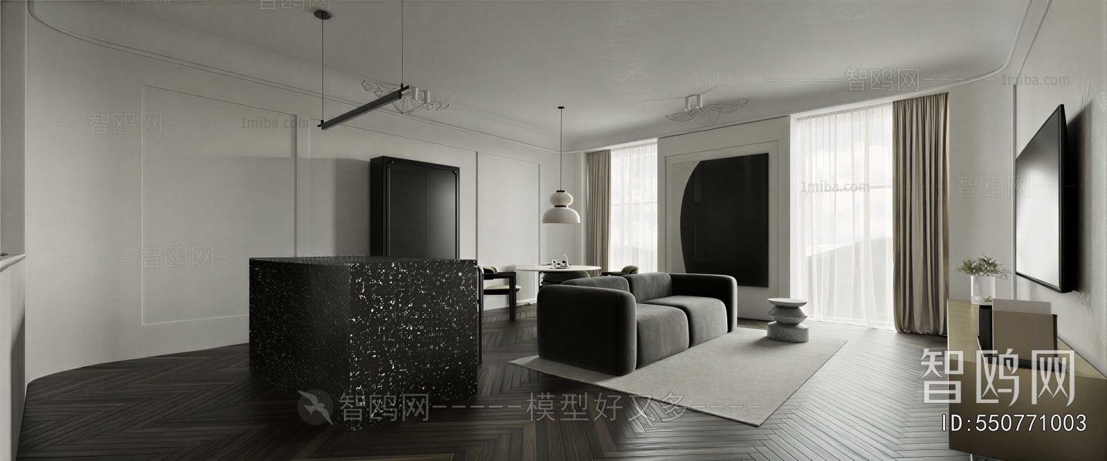 Modern A Living Room