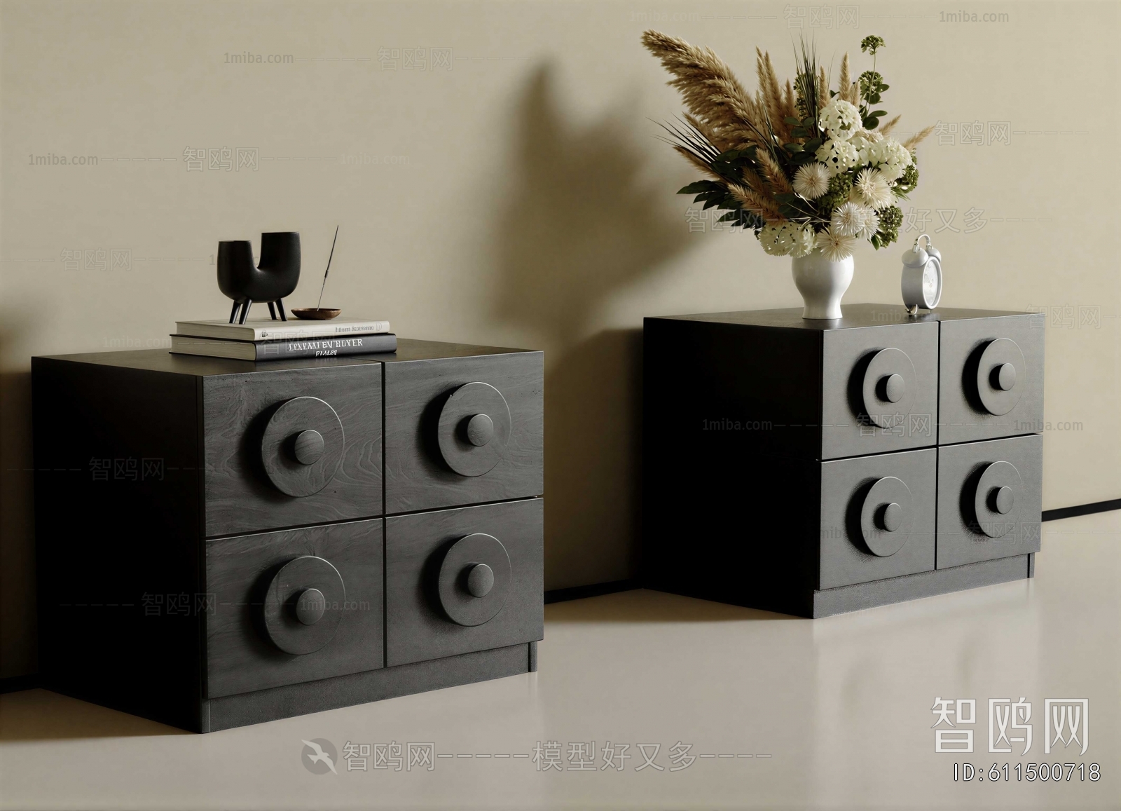 Modern Bedside Cupboard
