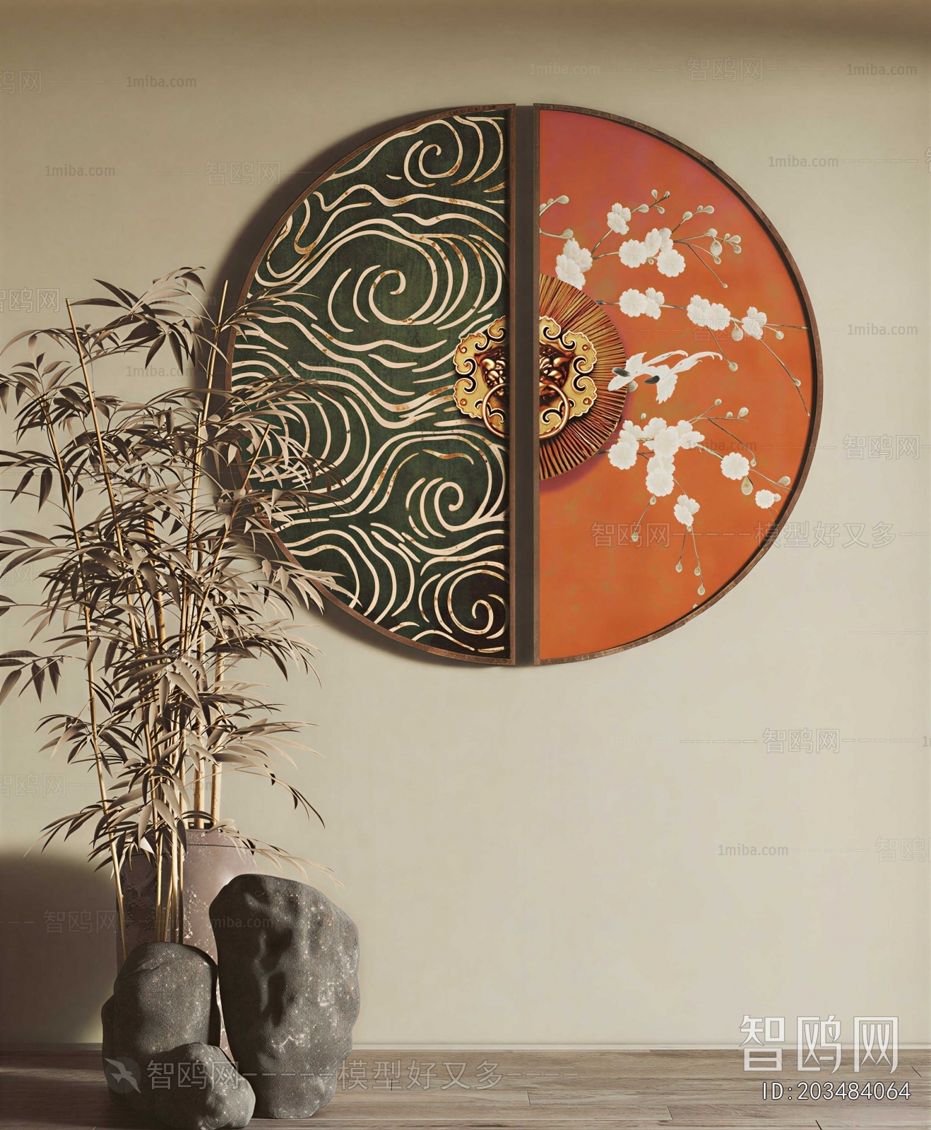 New Chinese Style Painting