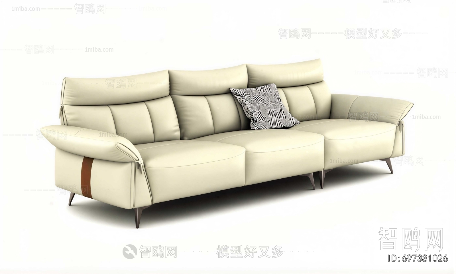 Modern Three-seat Sofa