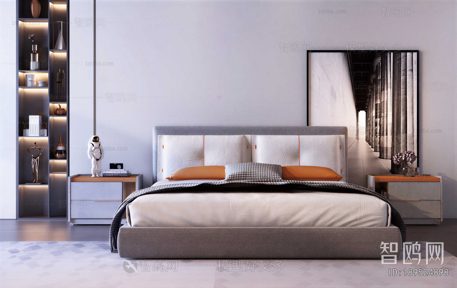 Modern Double Bed