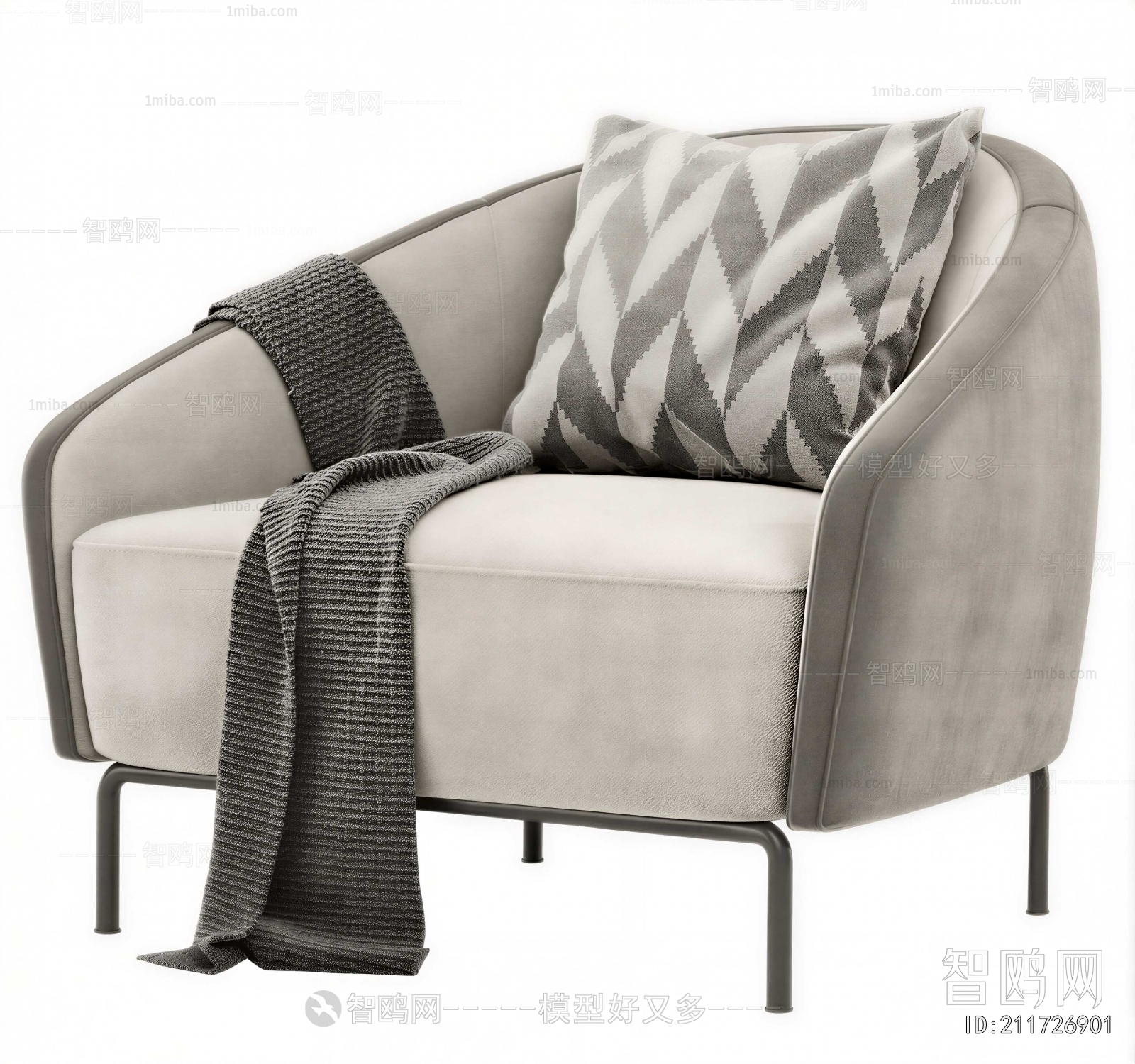 Modern Single Sofa