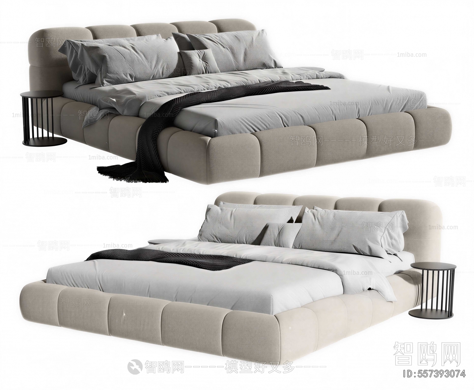 Modern Double Bed