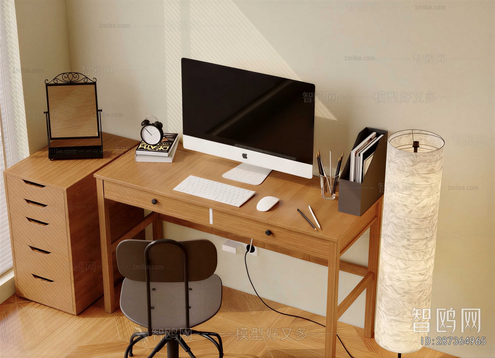 Modern Computer Desk And Chair