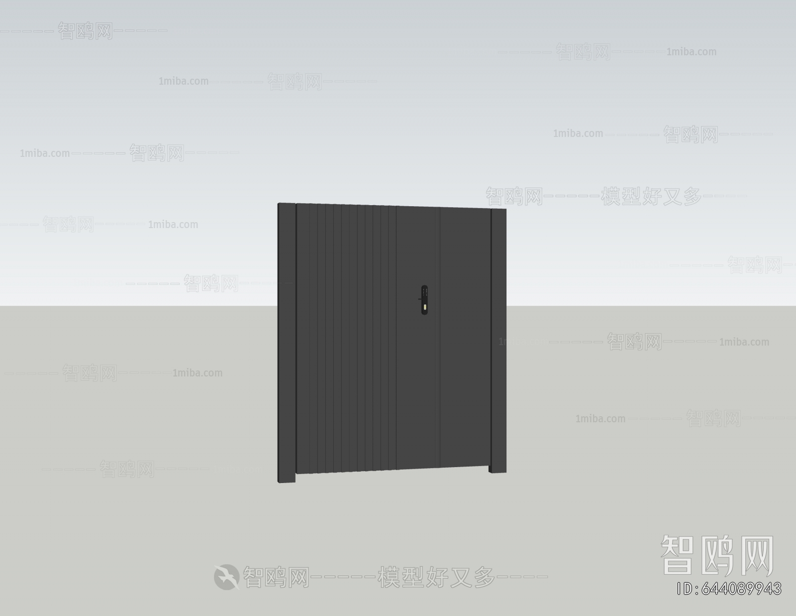 Modern Single Door