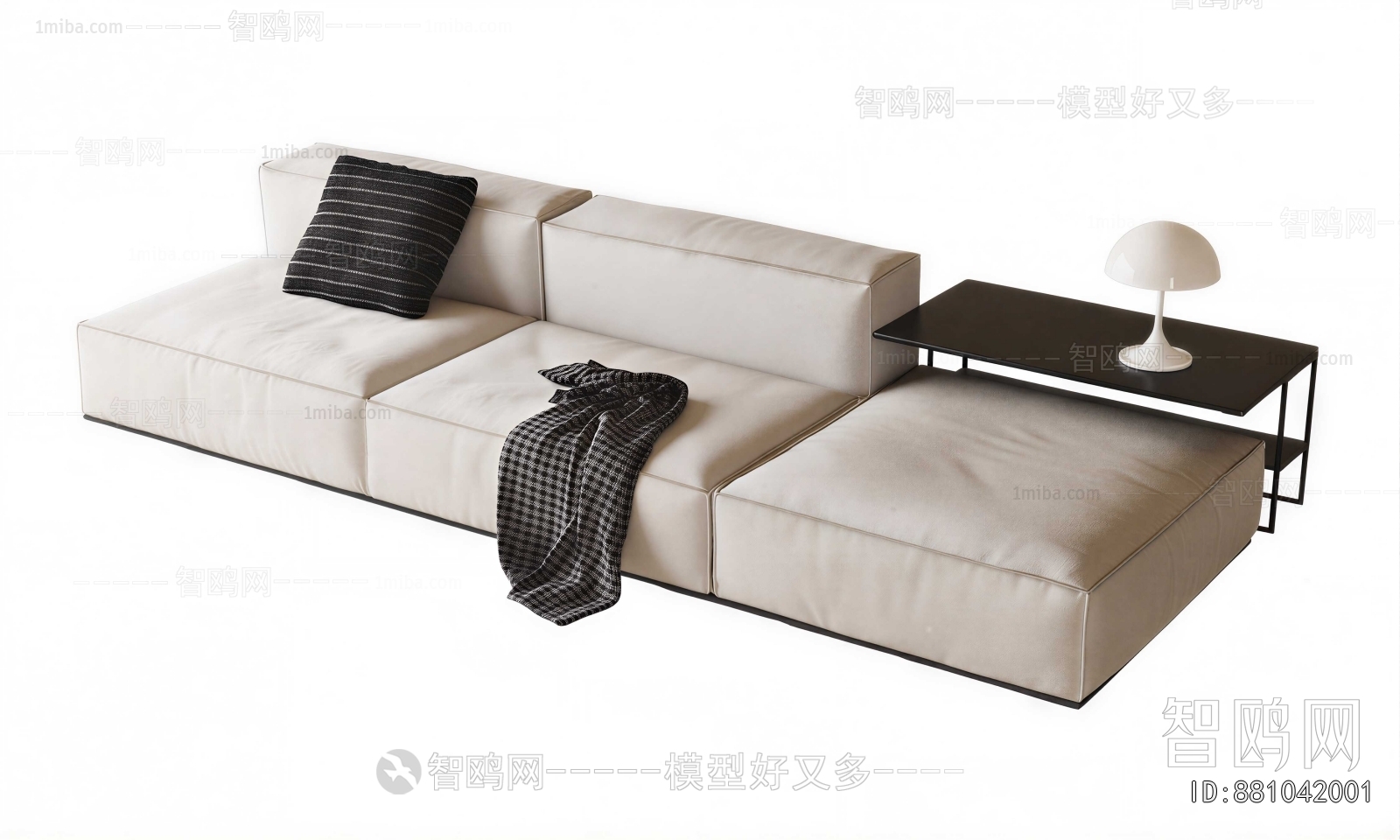 Modern Three-seat Sofa