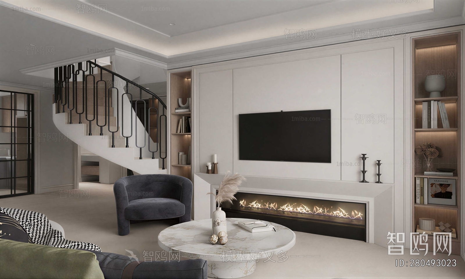 Modern A Living Room