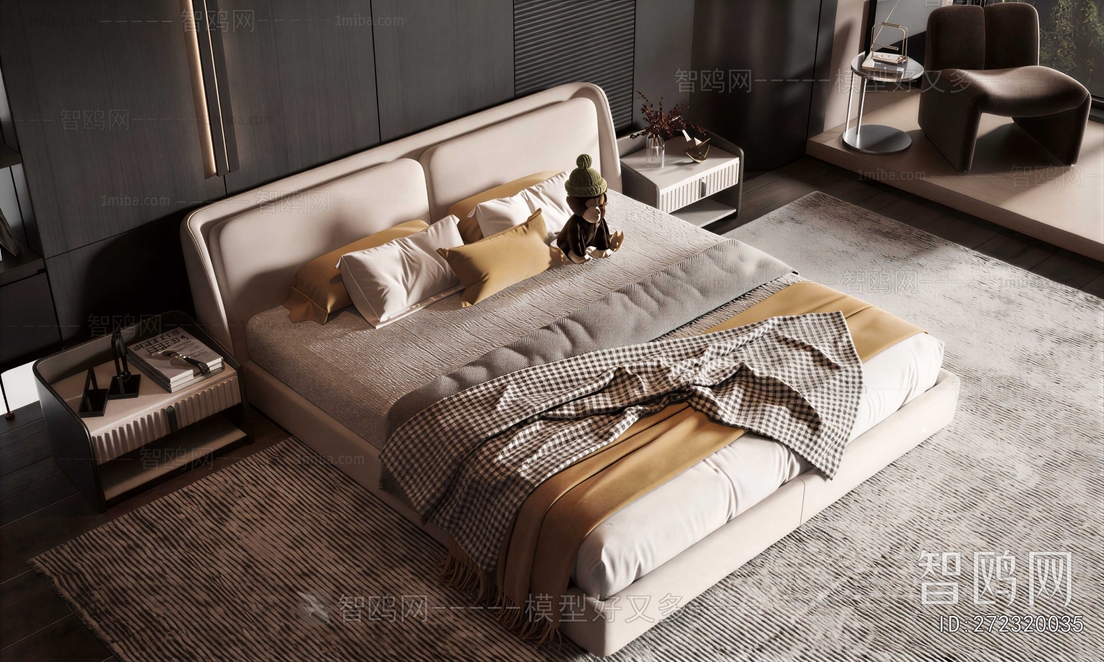 Modern Double Bed