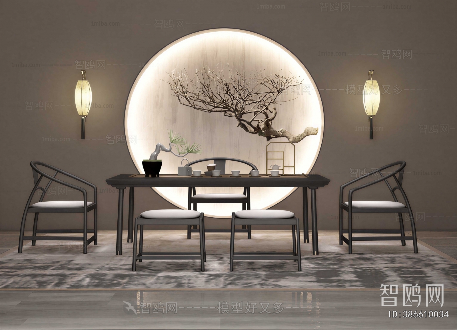 New Chinese Style Tea Tables And Chairs