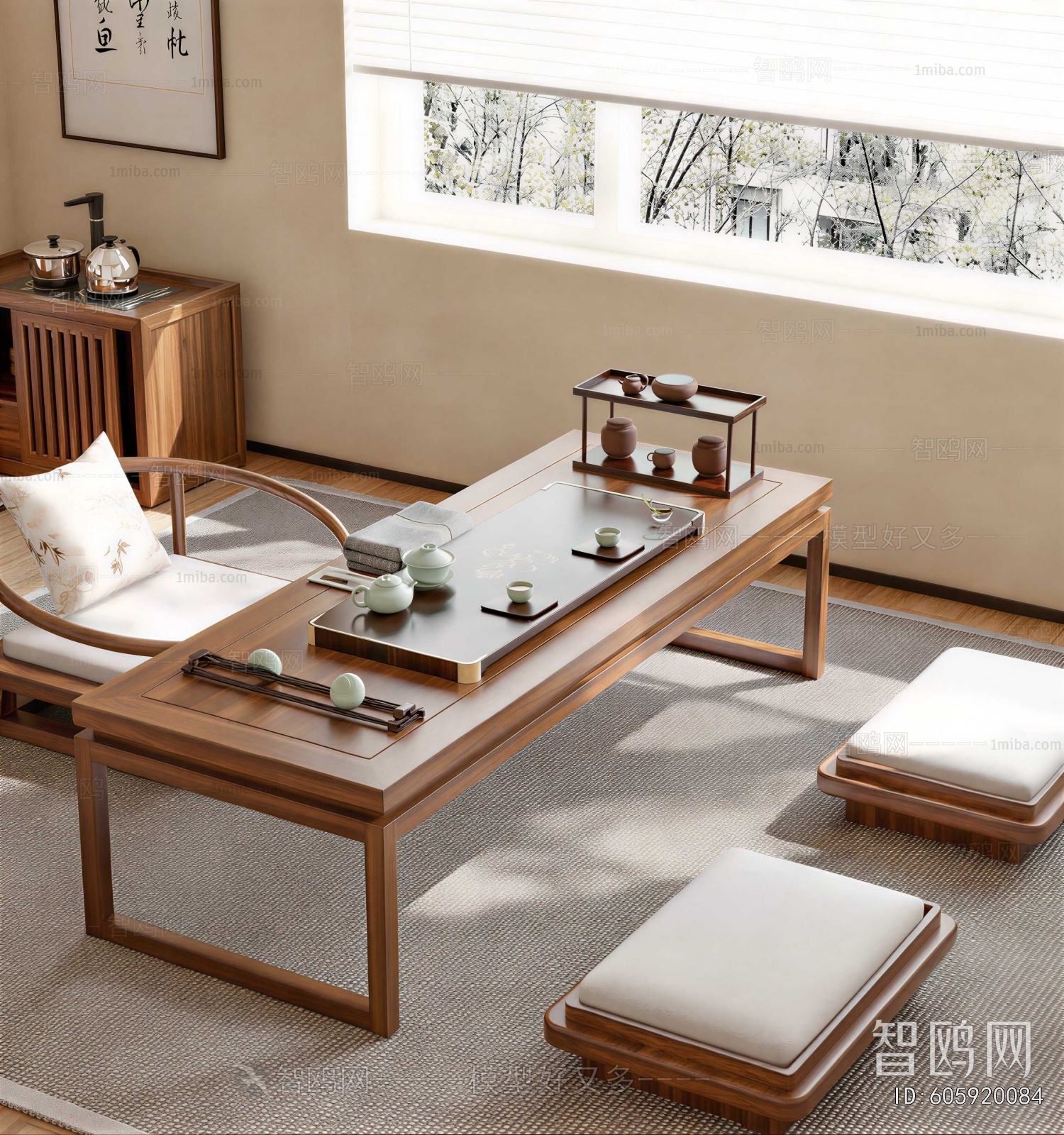 New Chinese Style Tea Tables And Chairs