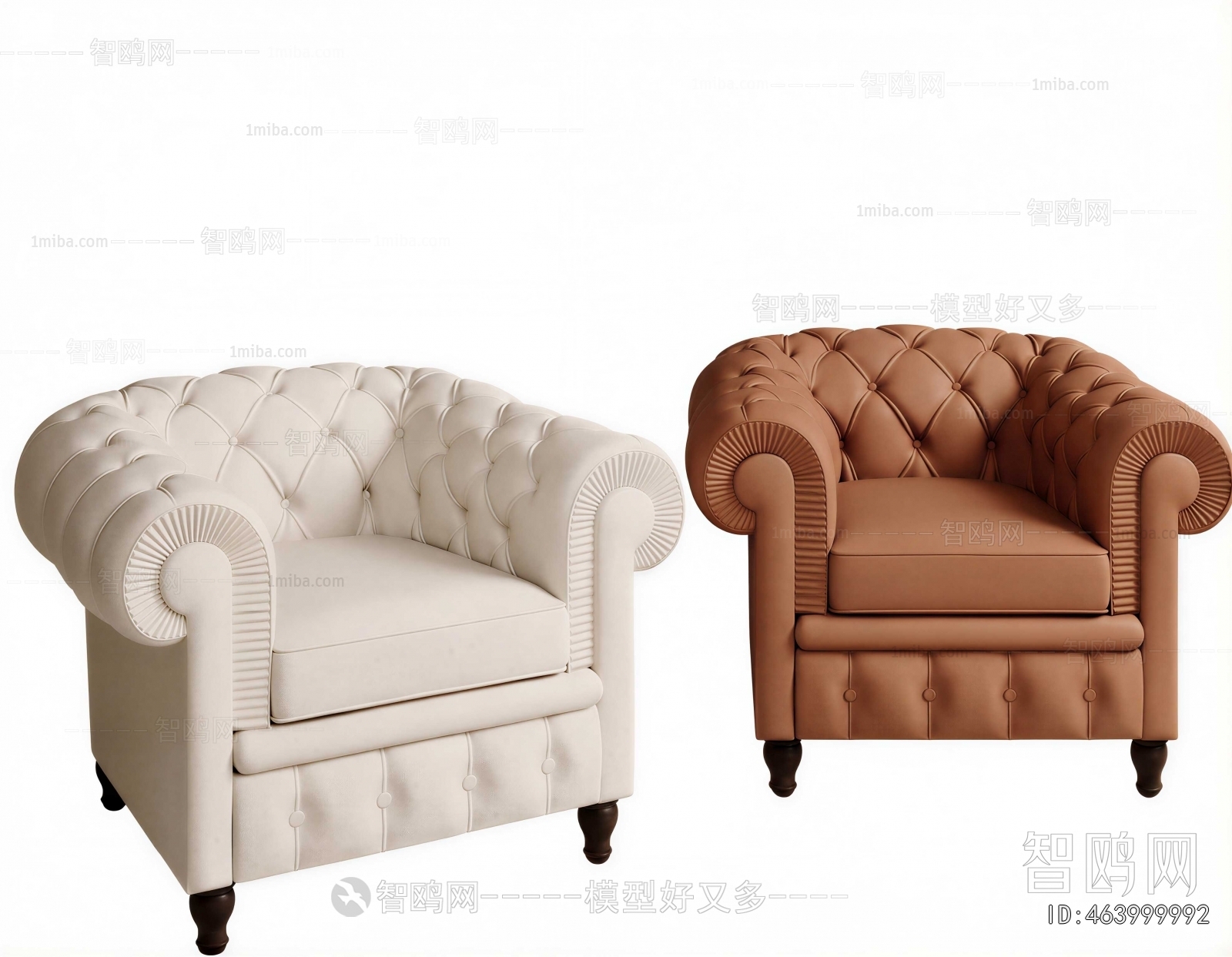 American Style Single Sofa