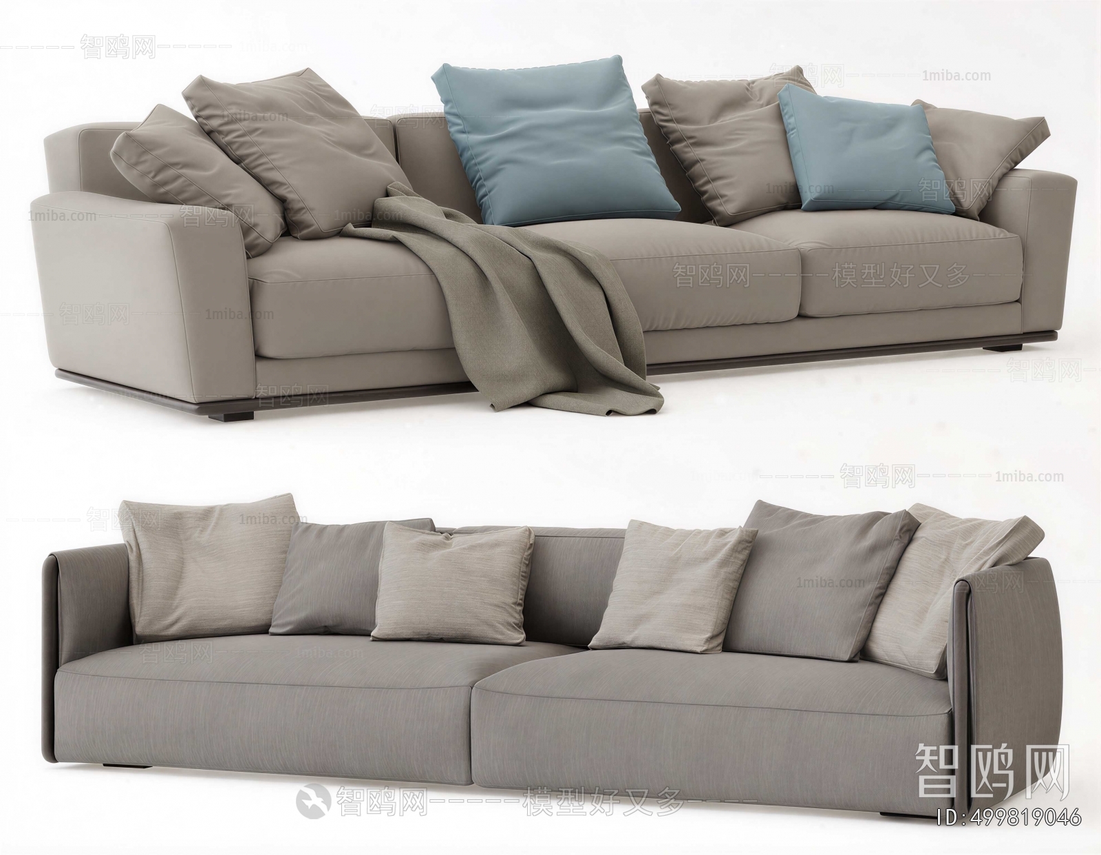 Modern Three-seat Sofa