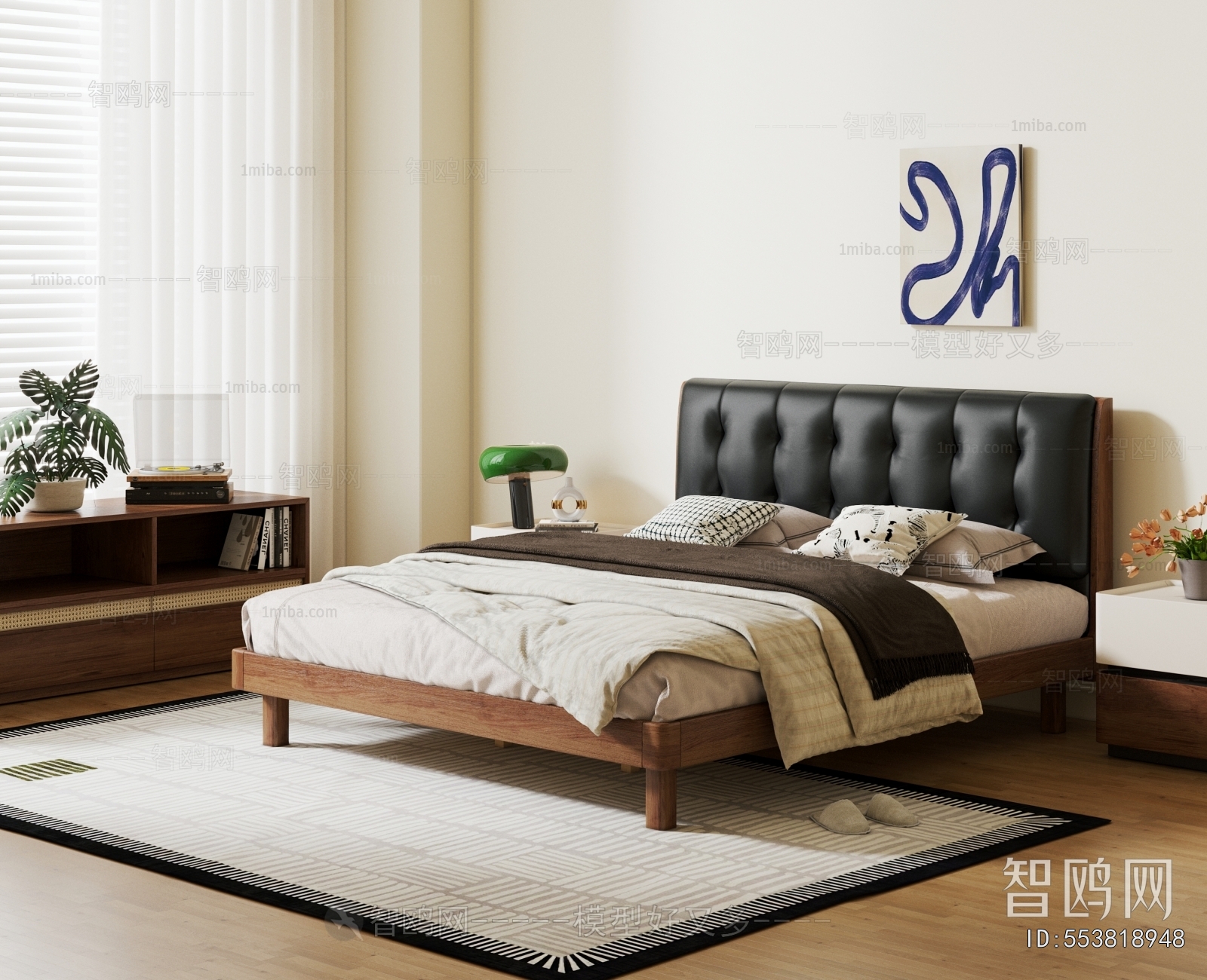 Modern Double Bed