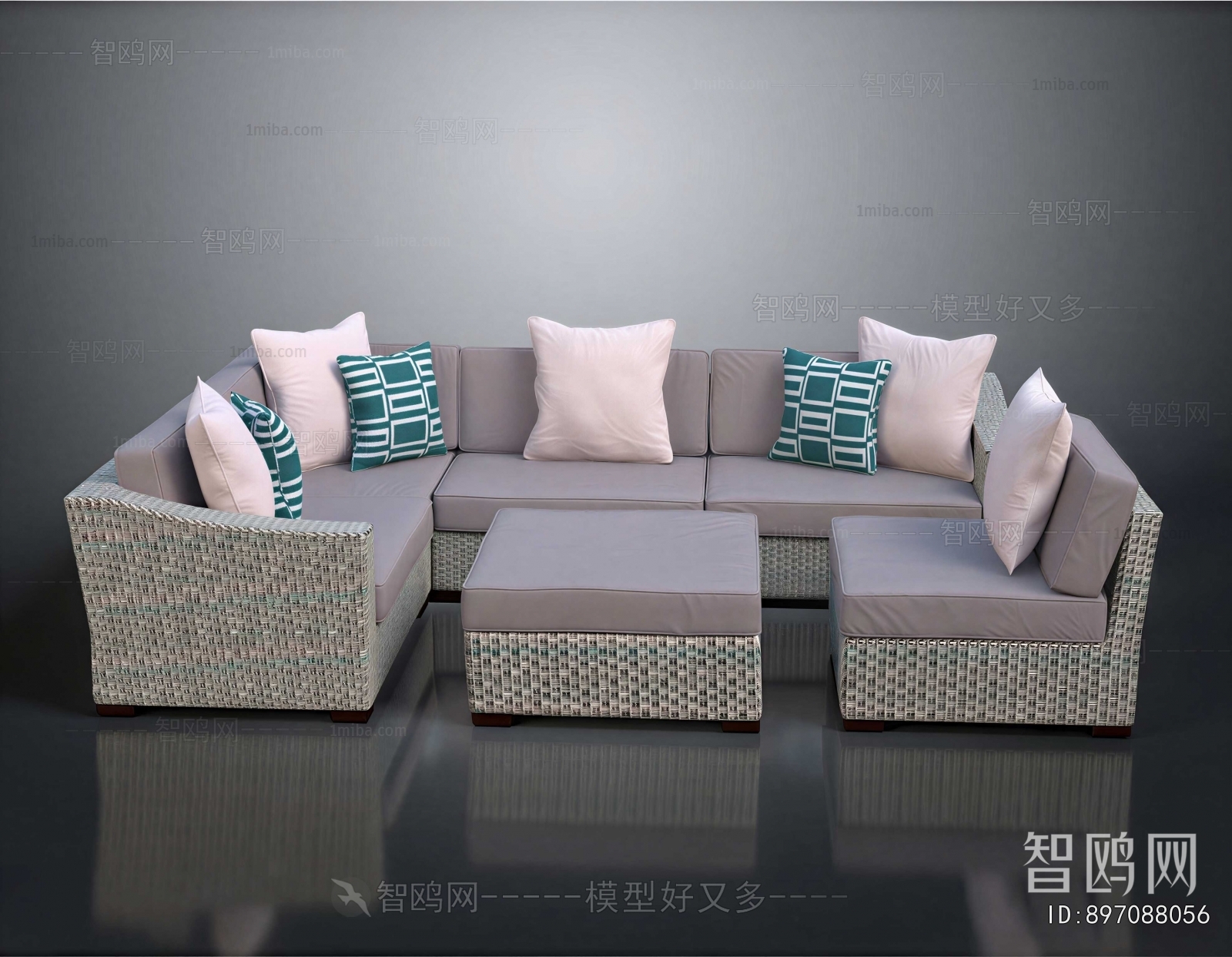 Modern Outdoor Sofa