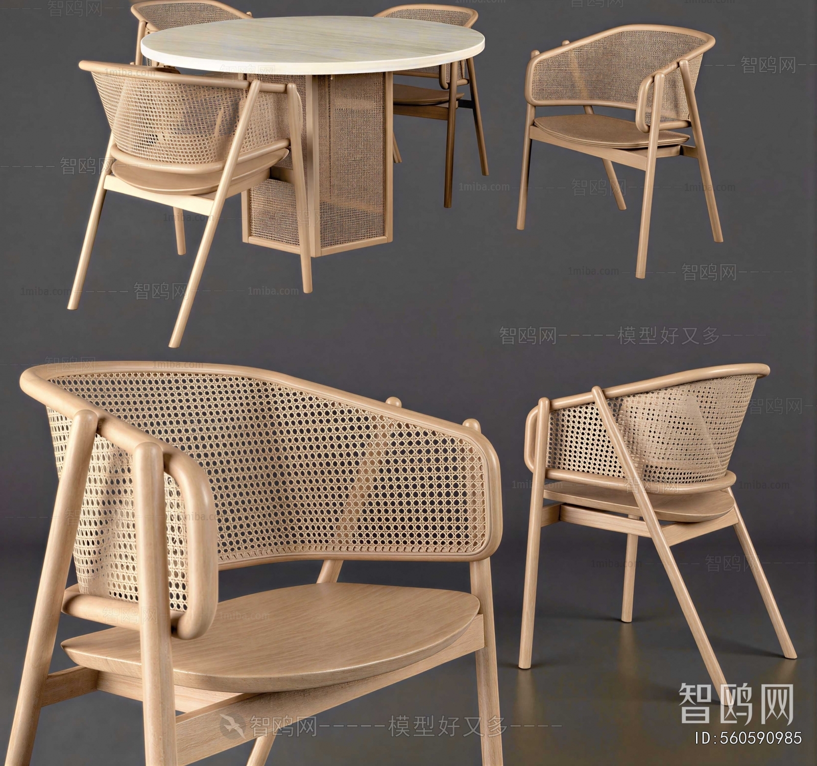 Modern Leisure Table And Chair