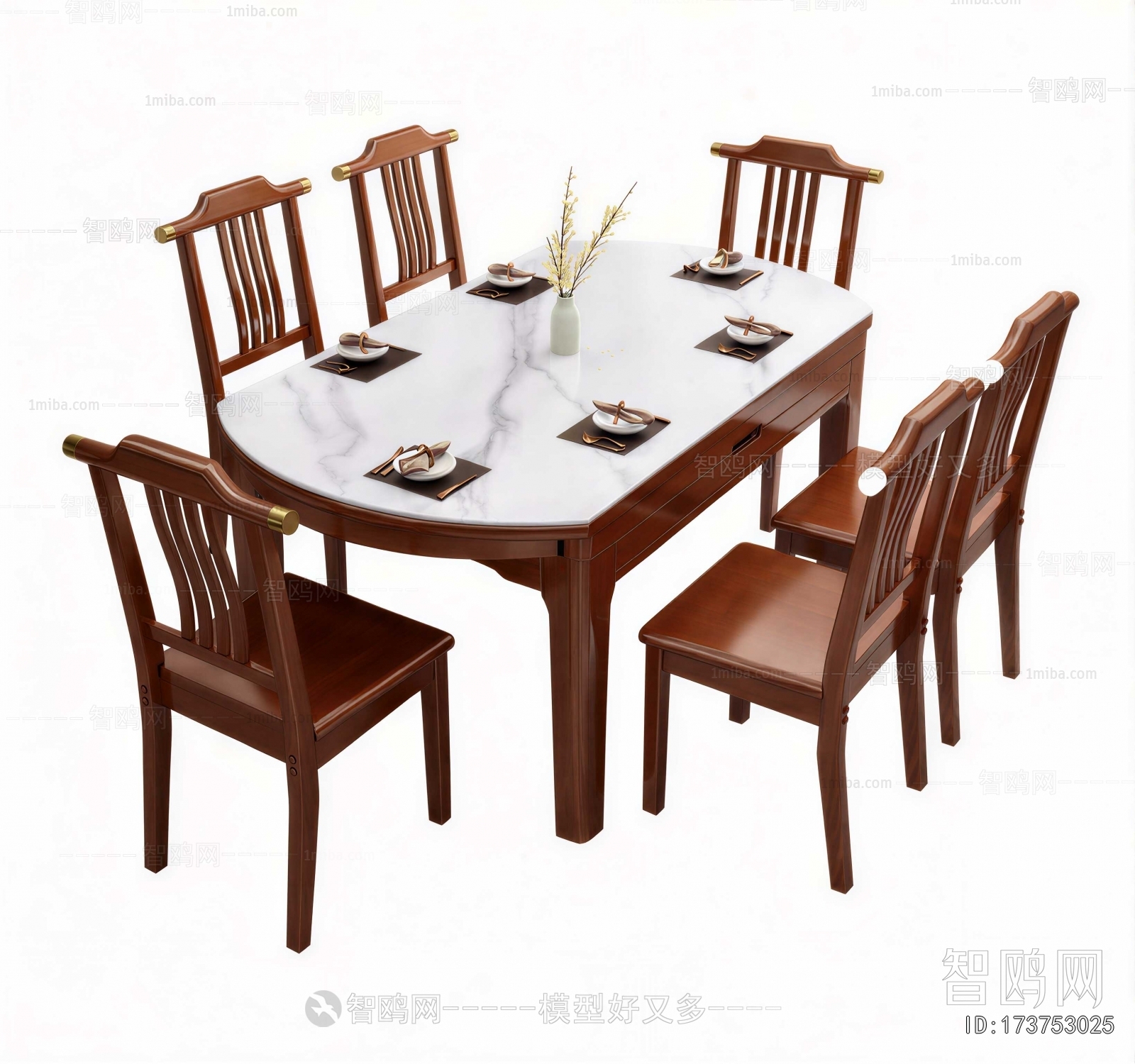 New Chinese Style Dining Table And Chairs
