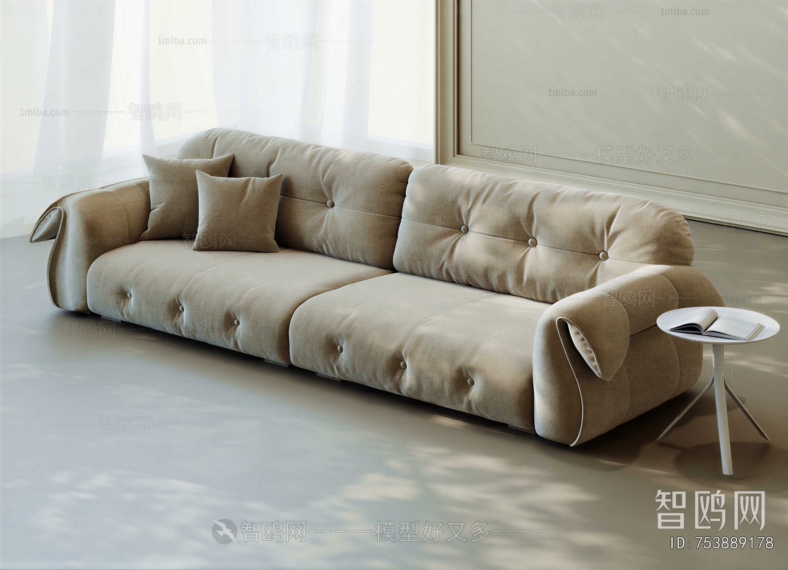 Modern Three-seat Sofa