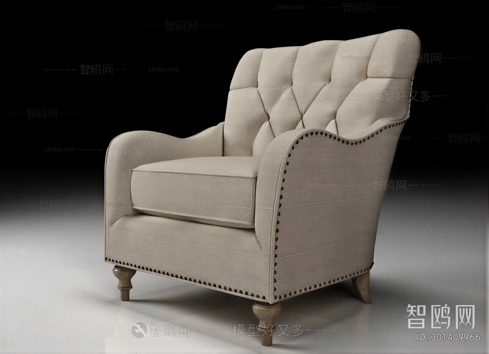 American Style Single Sofa