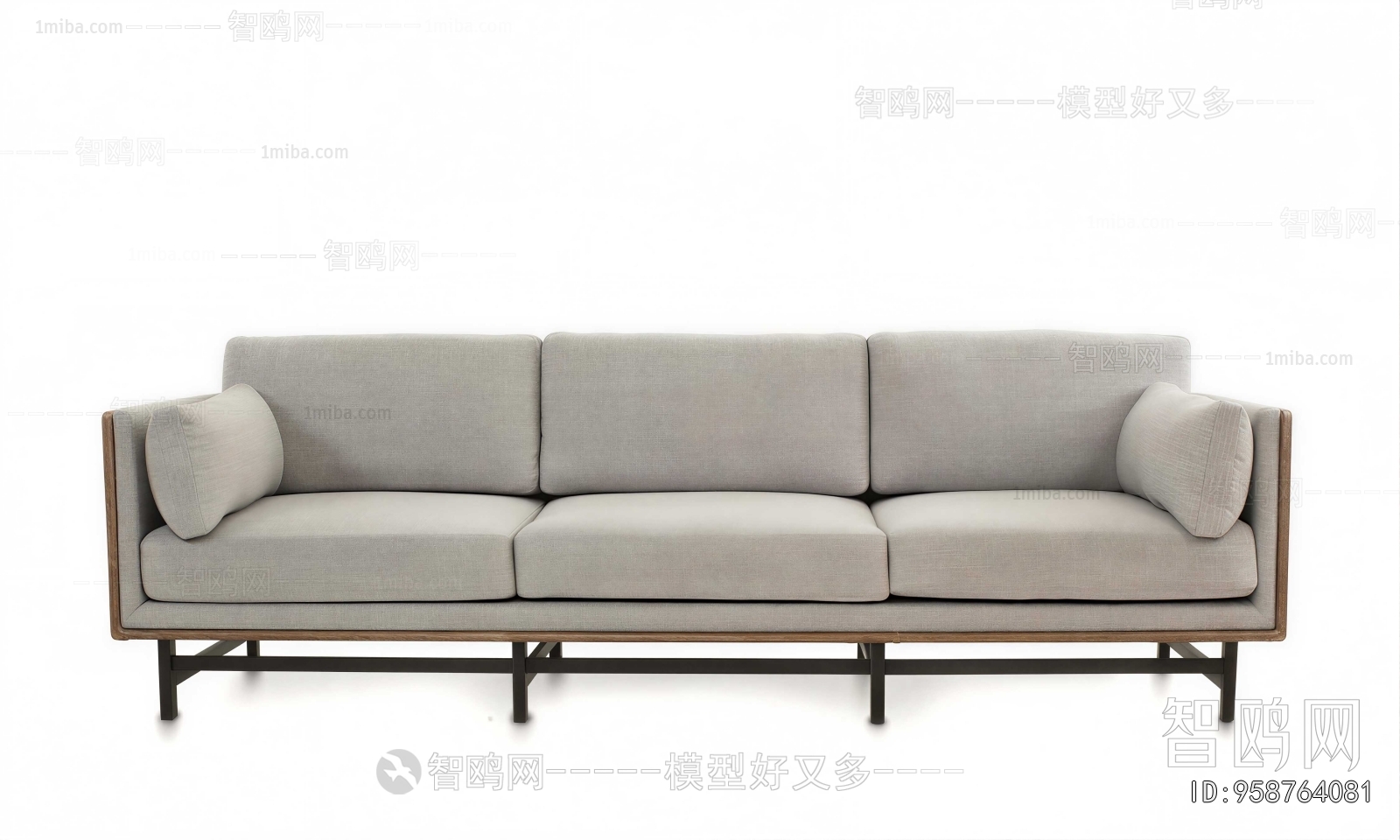 Modern Three-seat Sofa