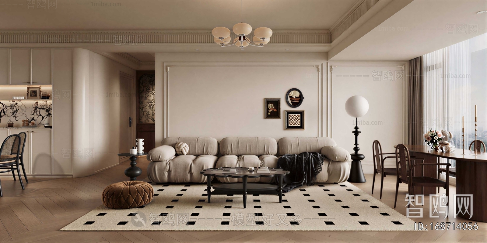 French Style A Living Room