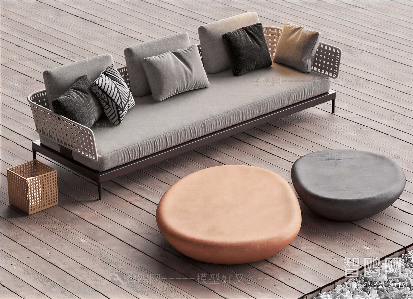 Modern Outdoor Sofa